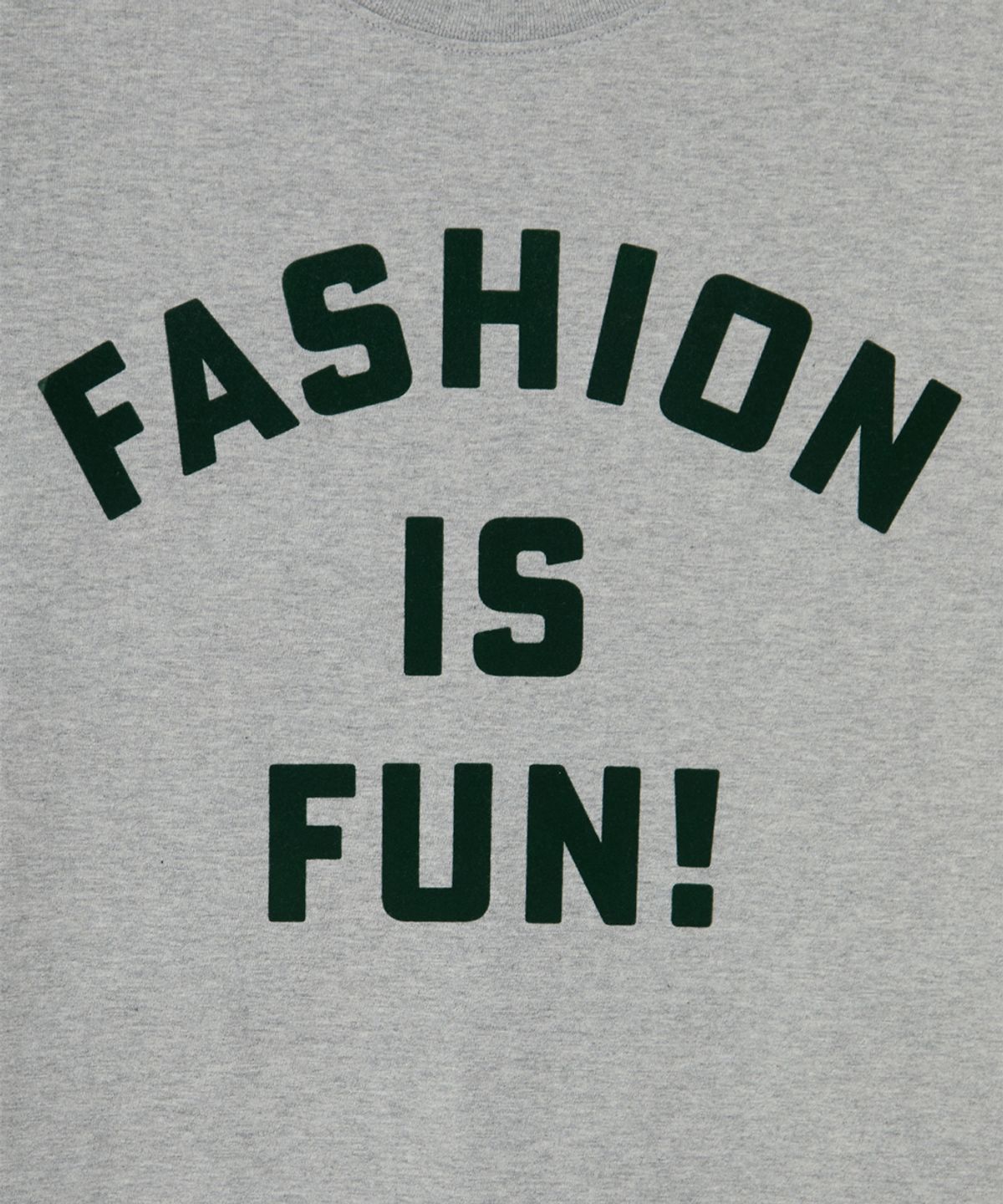 벌스데이수트(BIRTHDAYSUIT) FASHION IS FUN (GREY)