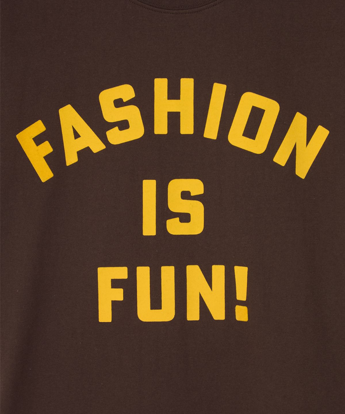 벌스데이수트(BIRTHDAYSUIT) FASHION IS FUN (BROWN)