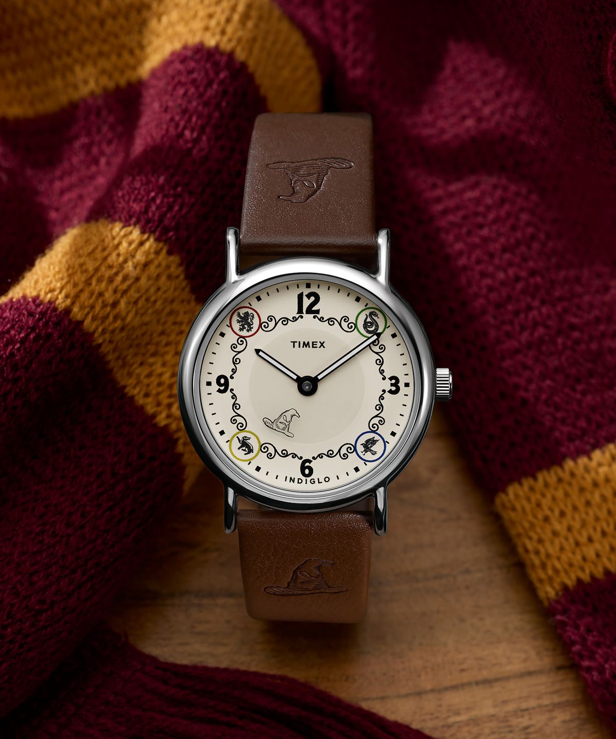 타이맥스(TIMEX) 타이맥스 x 해리포터 위켄더 기숙사 가죽시계 38mm