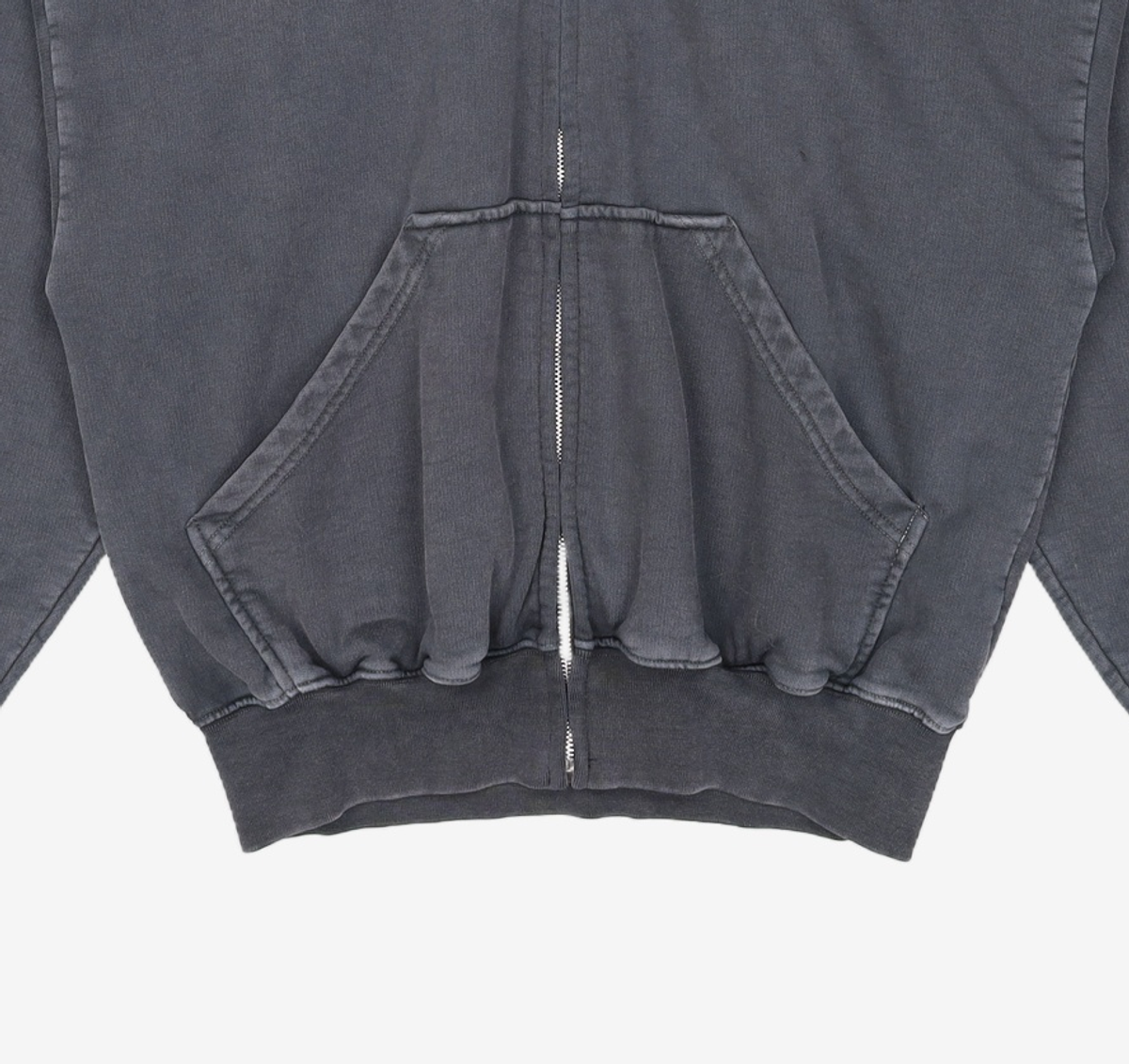 032씨(032C) (U) 러스터 집업 후디 페이디드 블랙 LUSTER ZIP-UP HOODIE FADED BLACK S