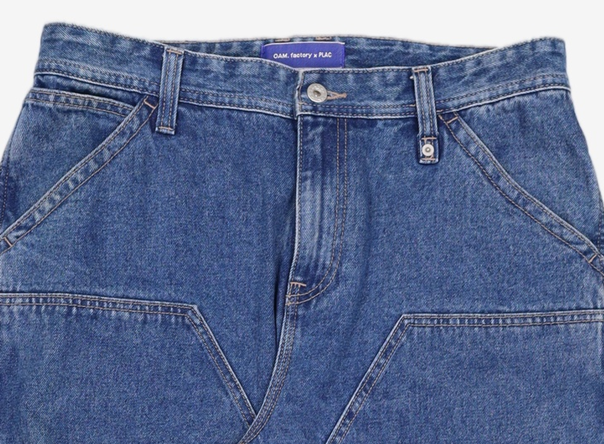 플랙(PLAC) 청/데님 팬츠 M