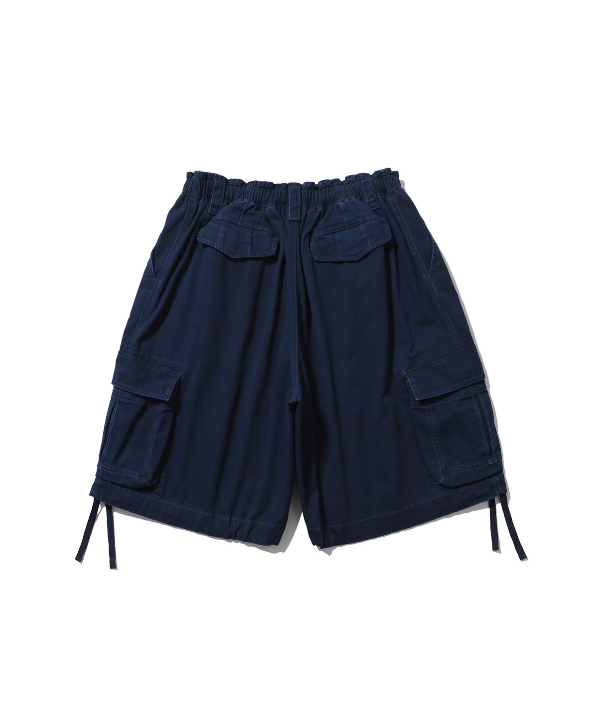 앵글런(ANGLAN) Military Cargo Half Pants - Navy