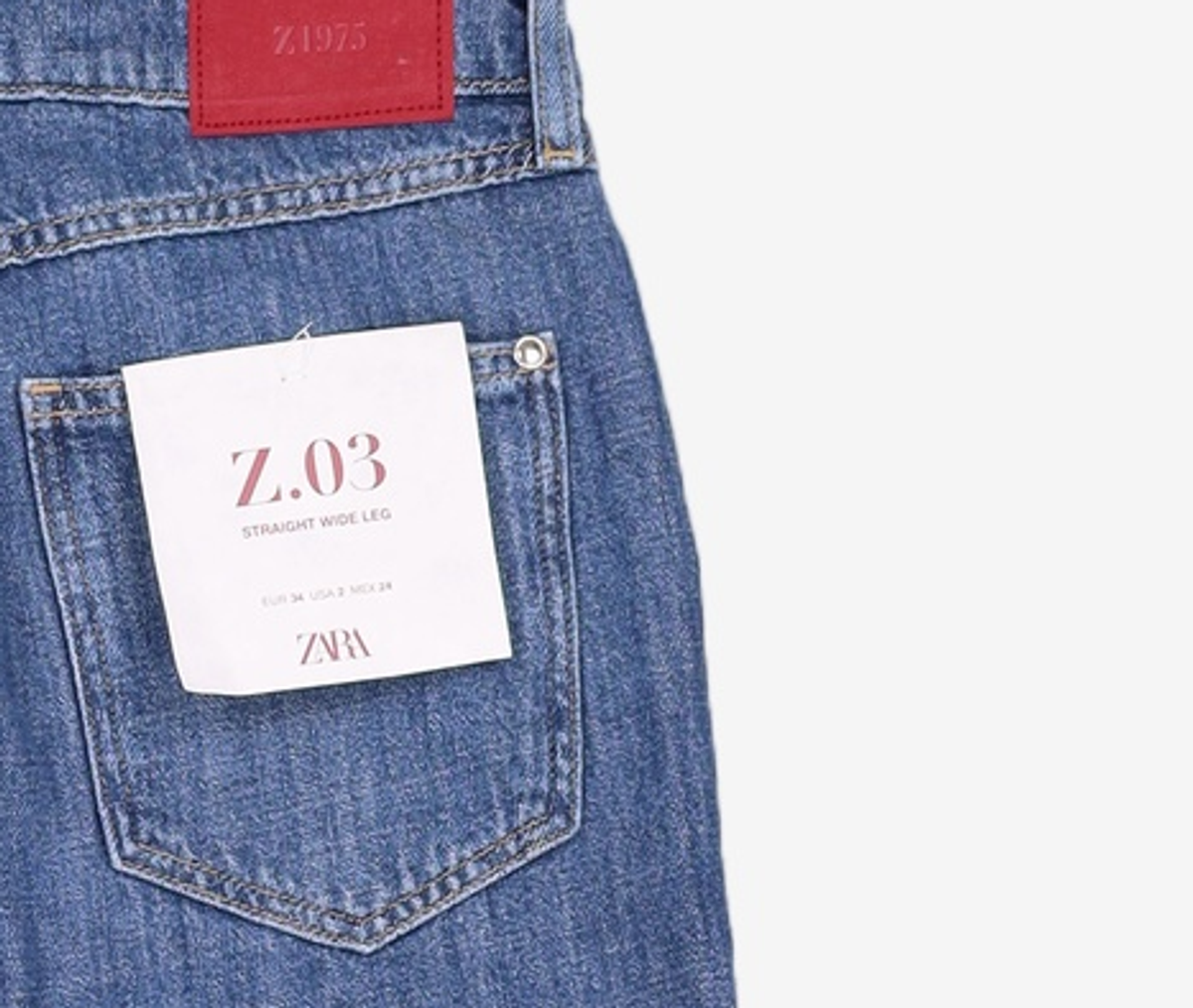 자라(ZARA) 청/데님 팬츠 34