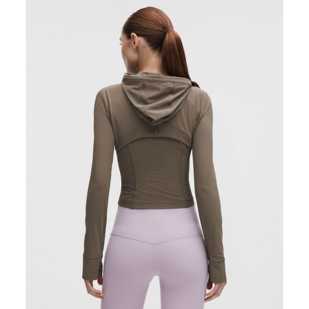 룰루레몬(LULULEMON) 디파인 크롭 후드 재킷 *메쉬  NOMD