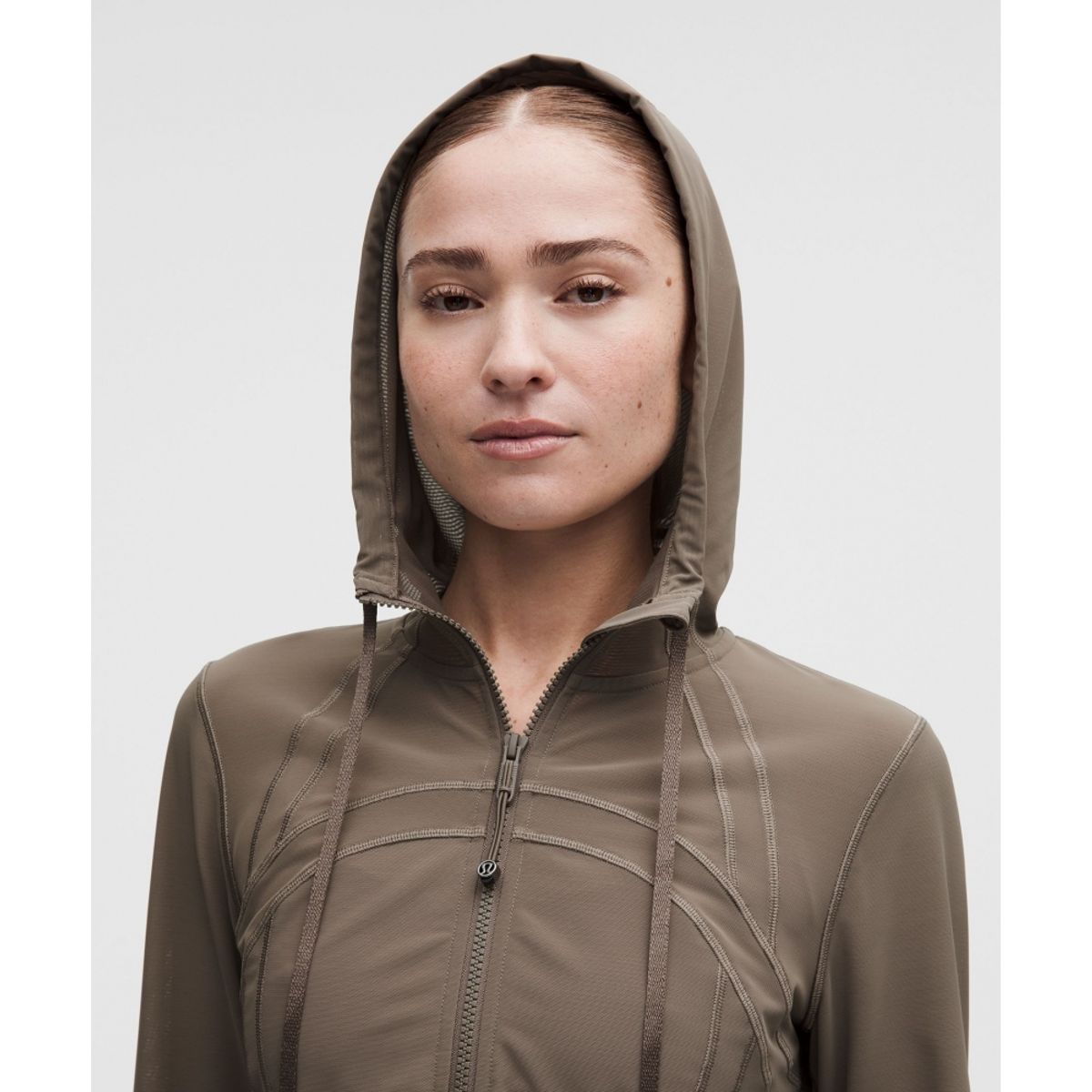 룰루레몬(LULULEMON) 디파인 크롭 후드 재킷 *메쉬  NOMD
