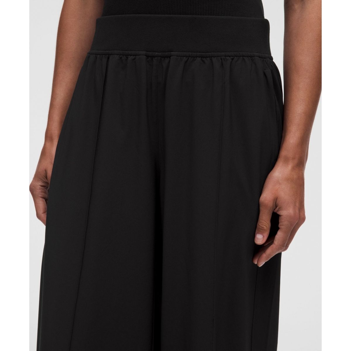 룰루레몬(LULULEMON) 브리즐리 미드라이즈 팬츠 레귤러 *트림  BLK