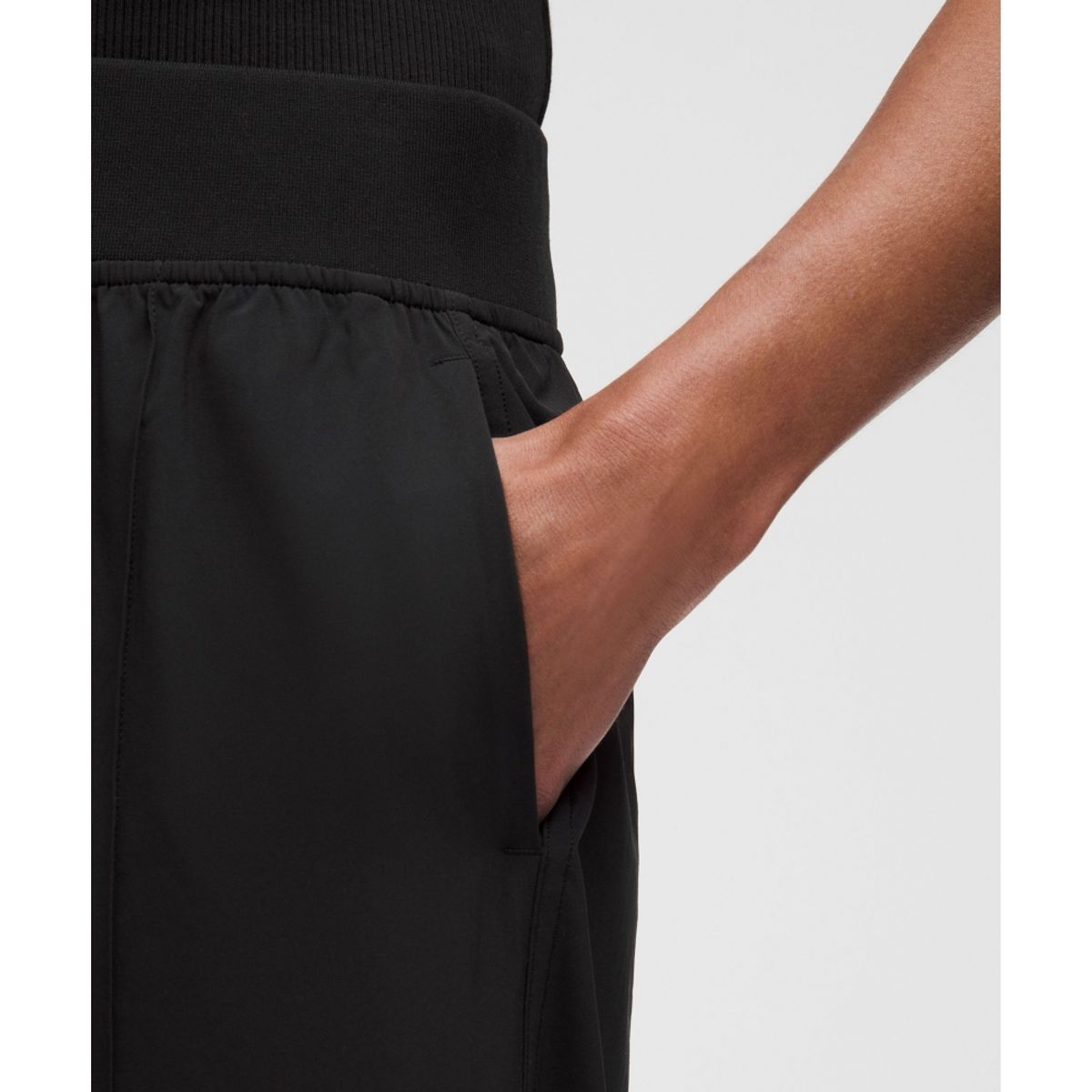 룰루레몬(LULULEMON) 브리즐리 미드라이즈 팬츠 레귤러 *트림  BLK