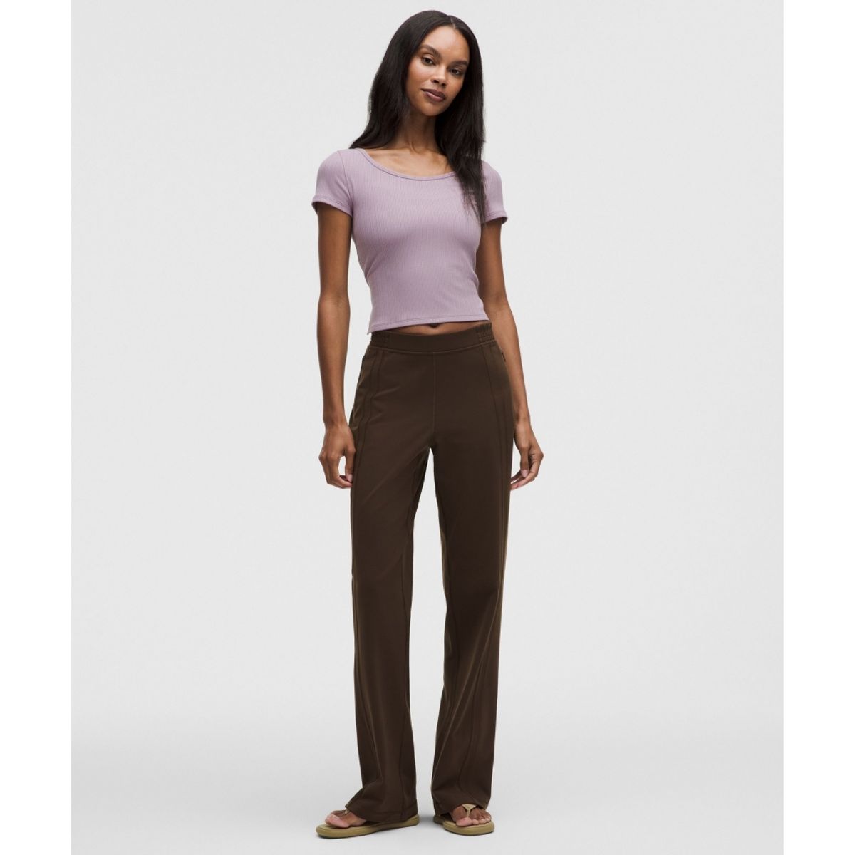 룰루레몬(LULULEMON) 홀드 타이트 마이크로 립 크로스백 티셔츠  LOTU