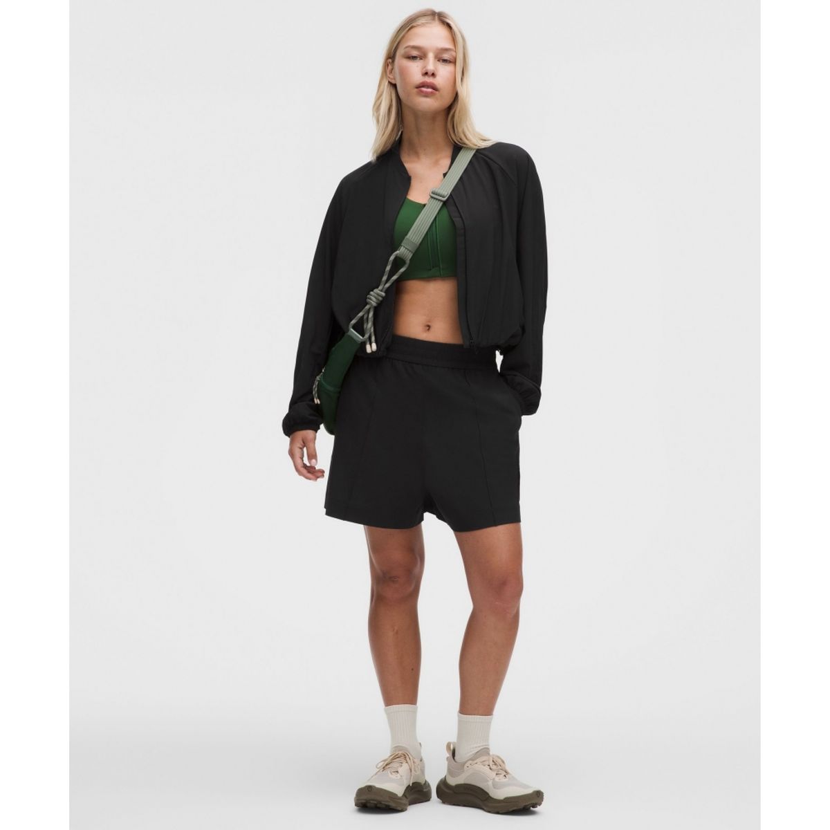 룰루레몬(LULULEMON) 브리즐리 보머 재킷  BLK