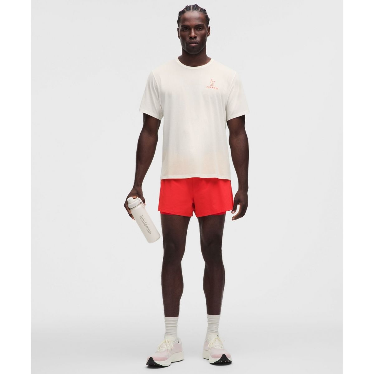 룰루레몬(LULULEMON) 마일 메이커 메쉬 숏슬리브 셔츠 *포 올 러너스  CABA
