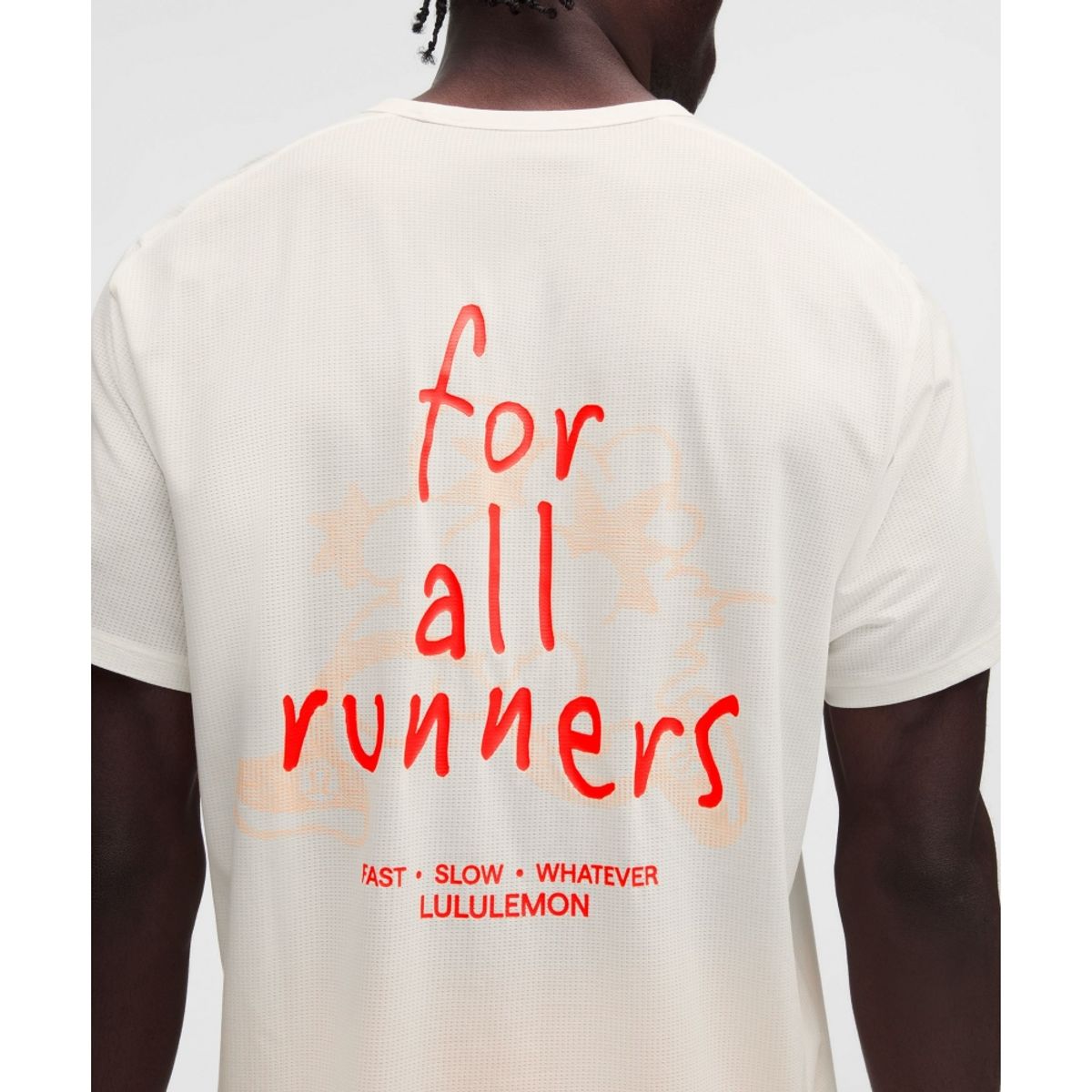 룰루레몬(LULULEMON) 마일 메이커 메쉬 숏슬리브 셔츠 *포 올 러너스  CABA