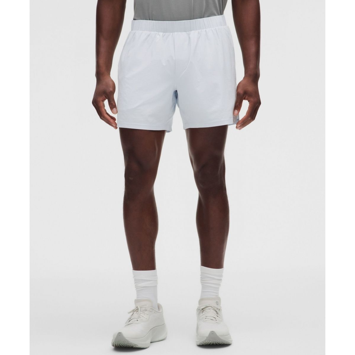 룰루레몬(LULULEMON) 마일 메이커 런 크루 립스탑 라인드 쇼츠 6inch  STRH