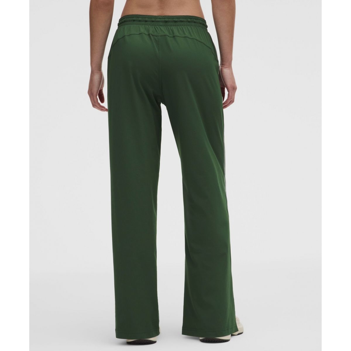 룰루레몬(LULULEMON) 코트 라이벌 와이드 레그 트랙 팬츠 *아시아 핏  IVYG WHT