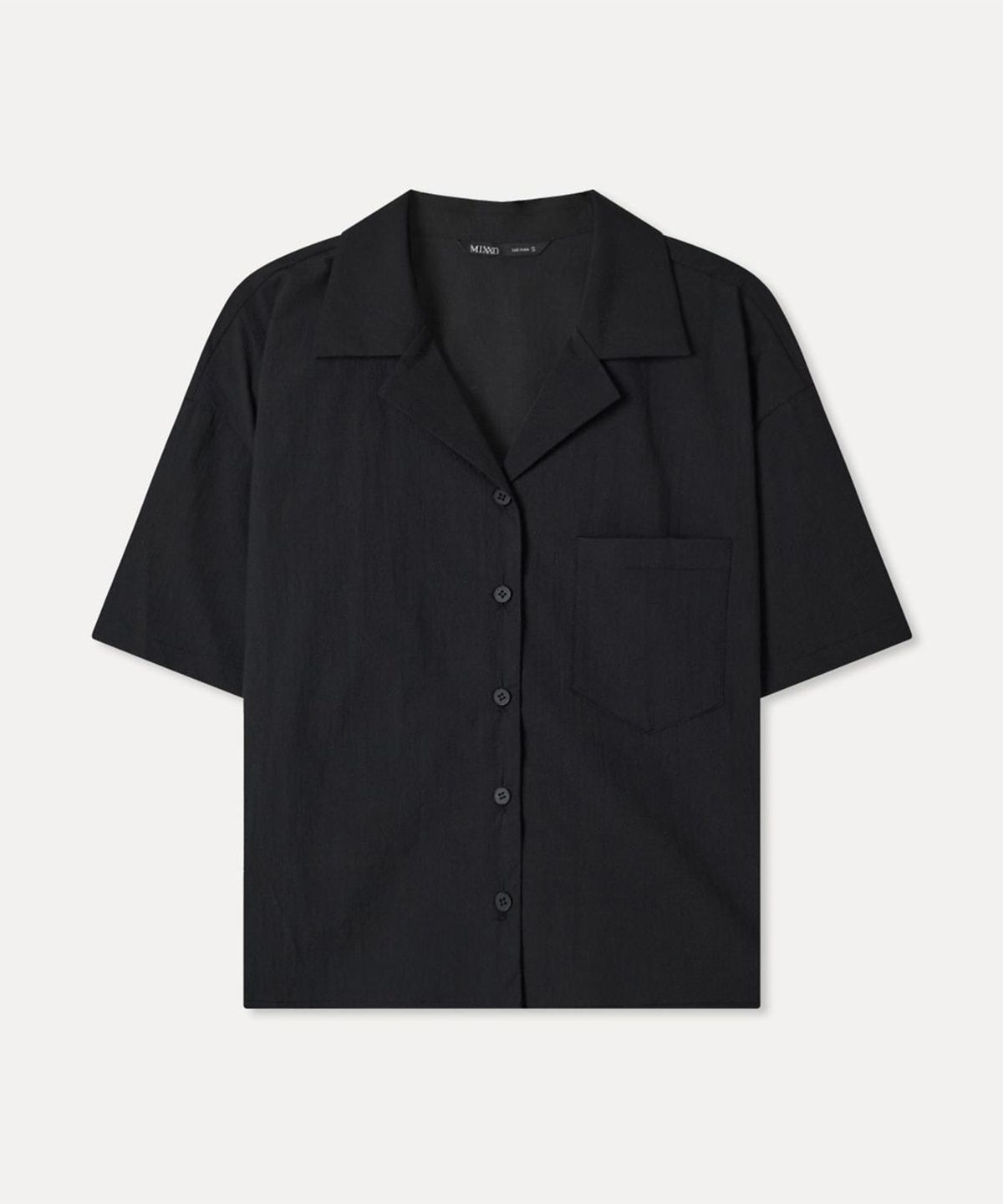 미쏘(MIXXO) 포켓 반팔 셔츠_MIWYAG7B05
