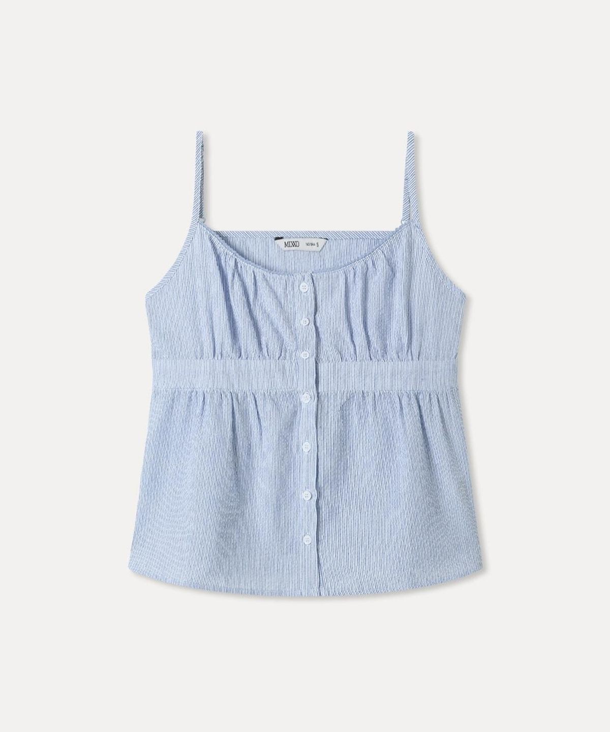 미쏘(MIXXO) 셔링 뷔스티에 탑 RE BNG402G_MIWBNG70QG