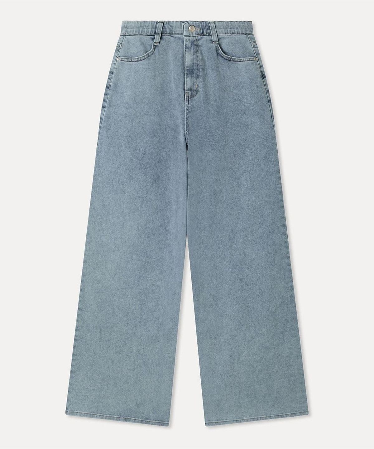 미쏘(MIXXO) 밴딩 와이드핏 데님_MIWTJG82AS