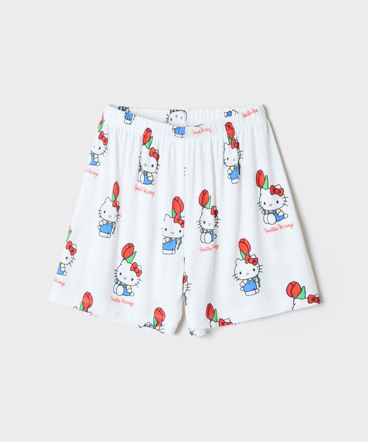 스파오 키즈(SPAO KIDS) [키즈] (산리오캐릭터즈) 3부 모달 실내복(White)_SPLOG37KU1
