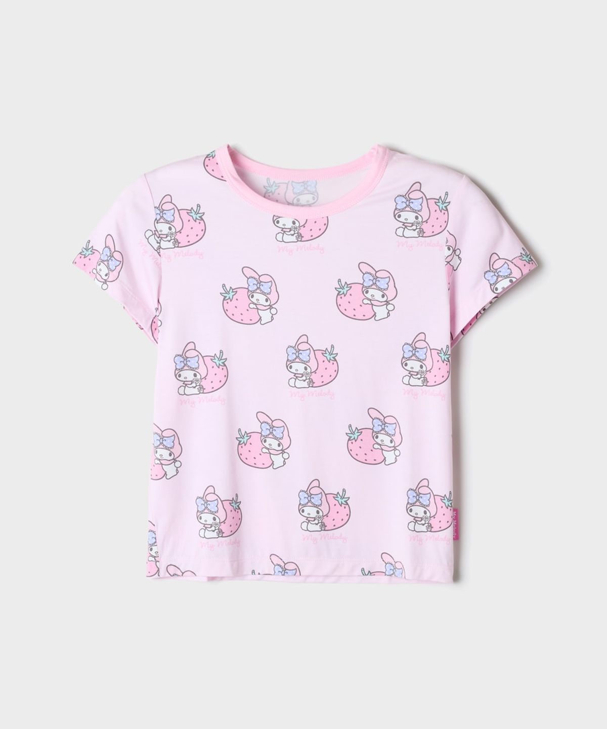 스파오 키즈(SPAO KIDS) [키즈] (산리오캐릭터즈) 3부 모달 실내복(Light Pink)_SPLOG37KU1