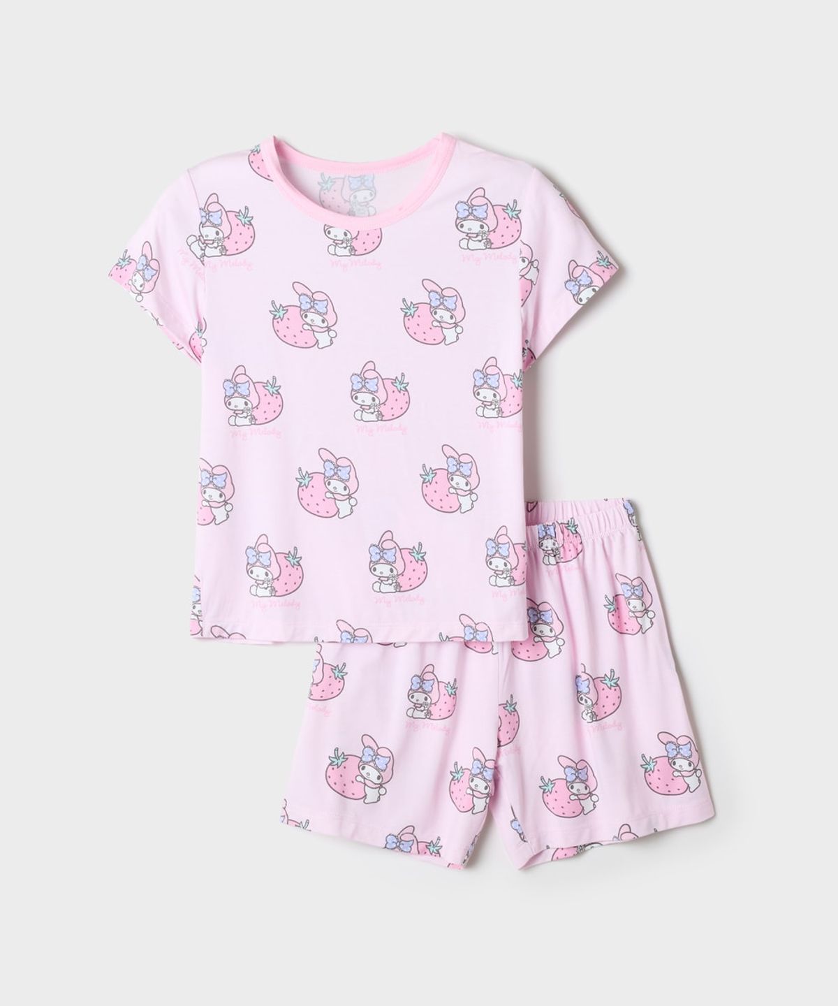 스파오 키즈(SPAO KIDS) [키즈] (산리오캐릭터즈) 3부 모달 실내복(Light Pink)_SPLOG37KU1