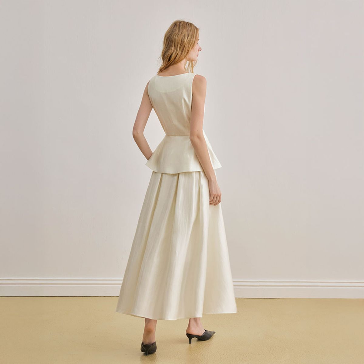 와이와이아이엠(YYIAM) YY_Fake two pieces splice dress
