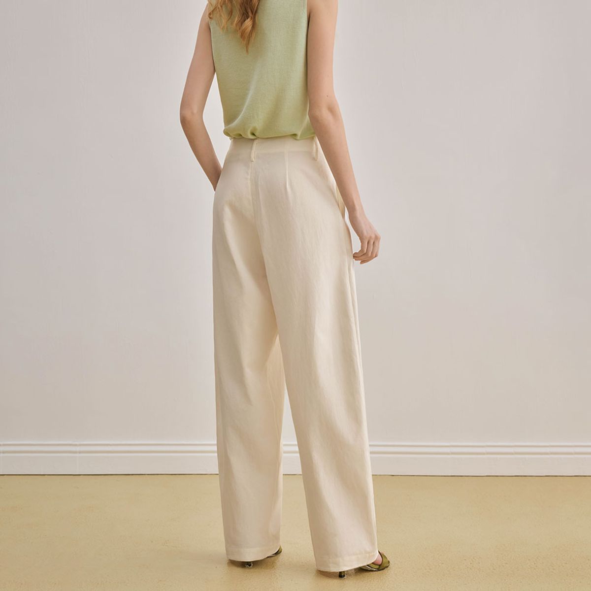 와이와이아이엠(YYIAM) YY_Straight wide-leg pants