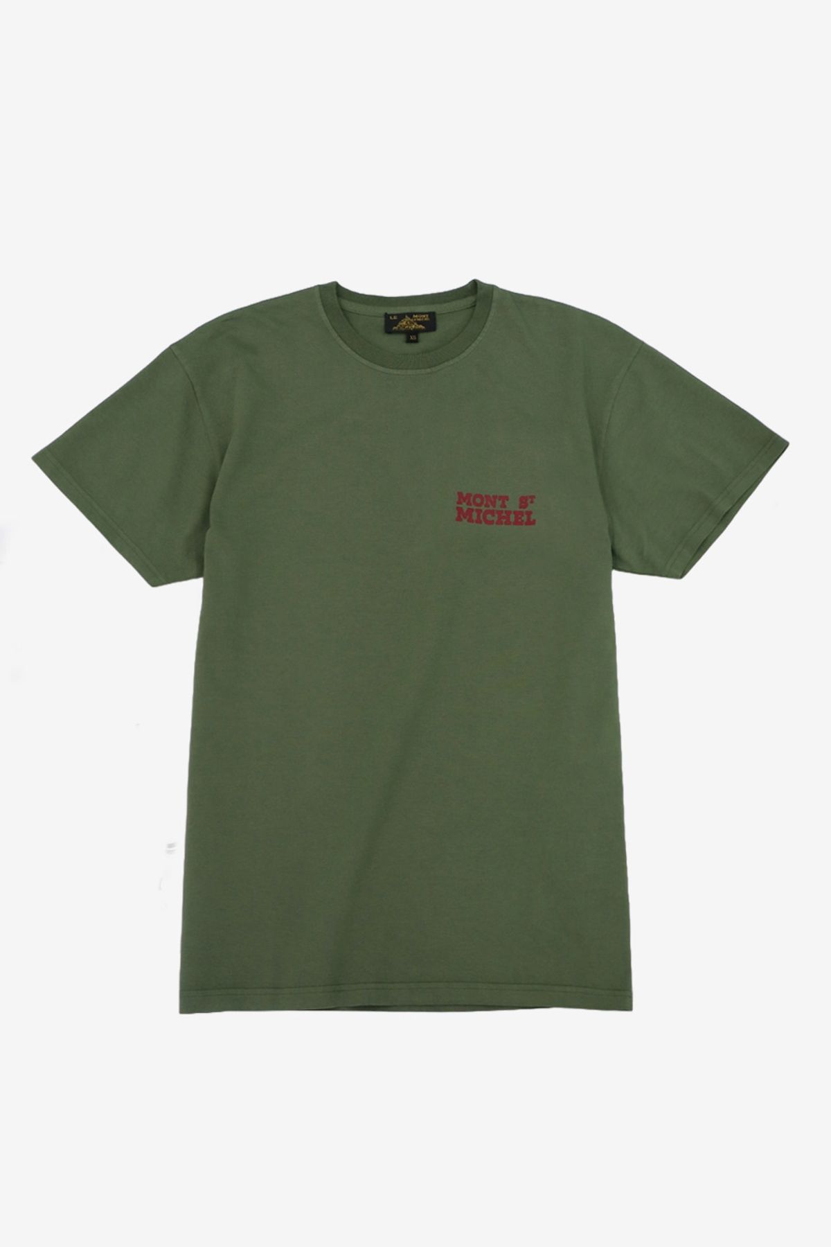 르몽생미셸(LE MONT ST MICHEL) TONIC – PRINTED T-SHIRT_Khaki