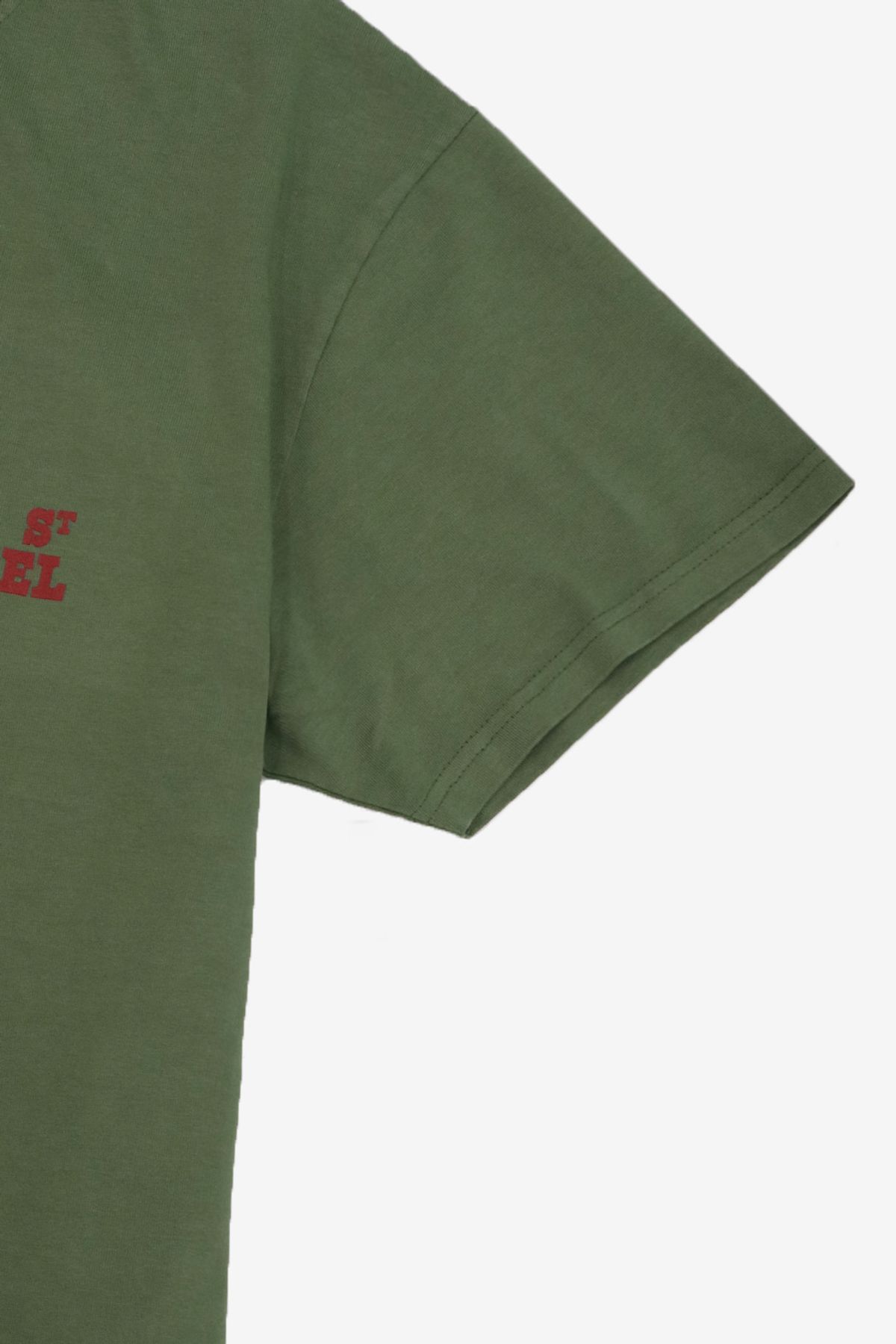 르몽생미셸(LE MONT ST MICHEL) TONIC – PRINTED T-SHIRT_Khaki