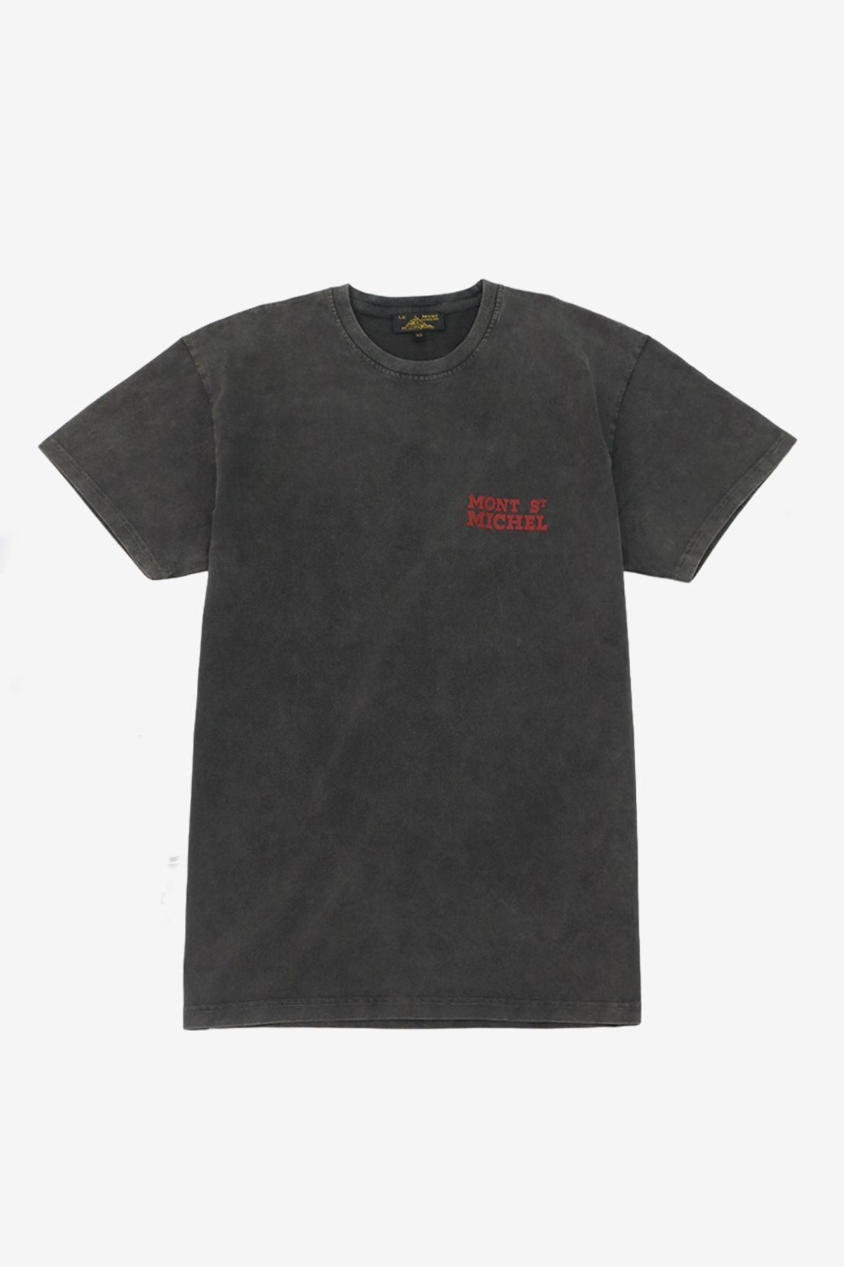 르몽생미셸(LE MONT ST MICHEL) TONIC – PRINTED T-SHIRT_Black