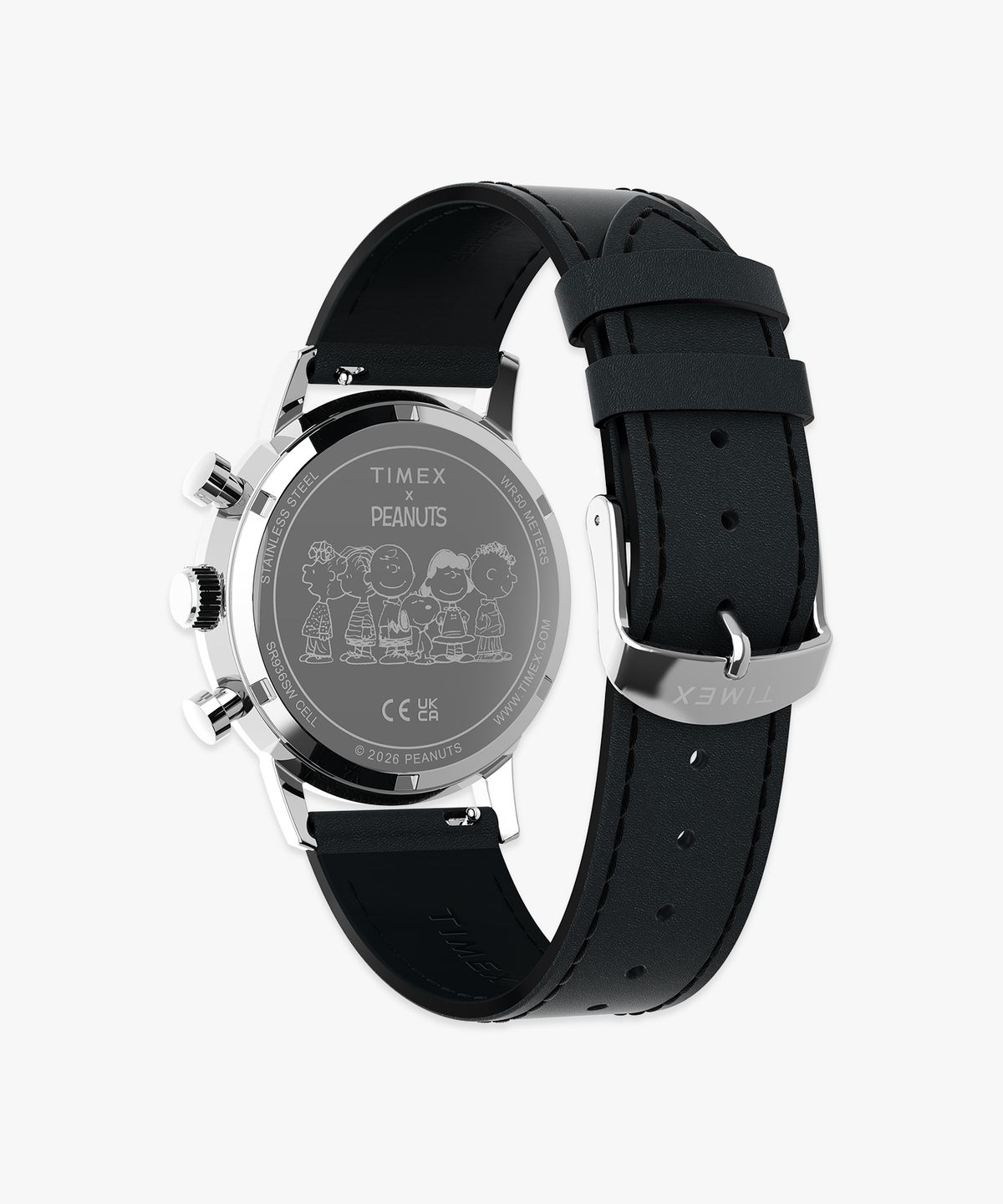 타이맥스(TIMEX) 타이맥스 x 피너츠 멀린 조 쿨 남자가죽시계 40mm