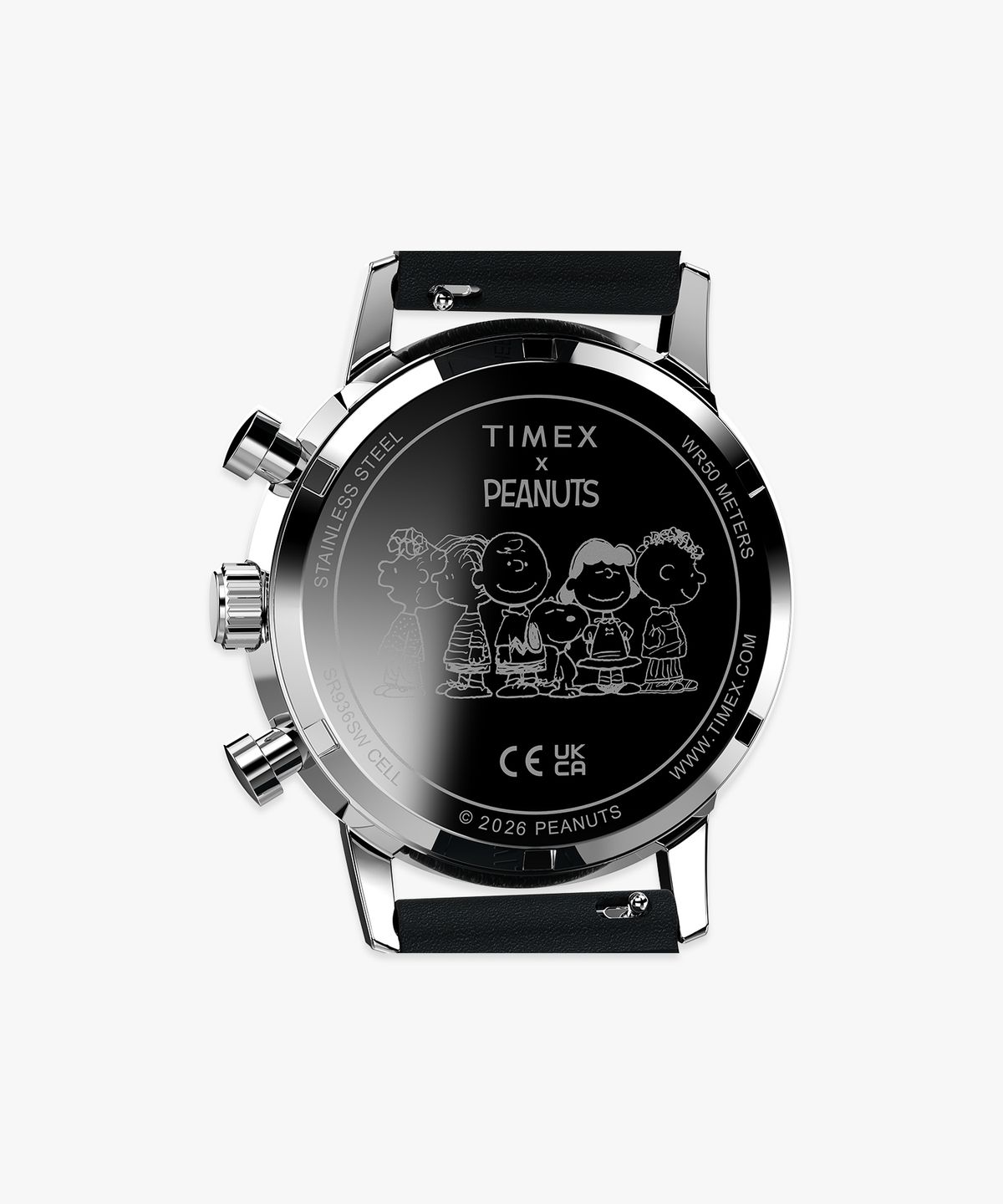 타이맥스(TIMEX) 타이맥스 x 피너츠 멀린 조 쿨 남자가죽시계 40mm