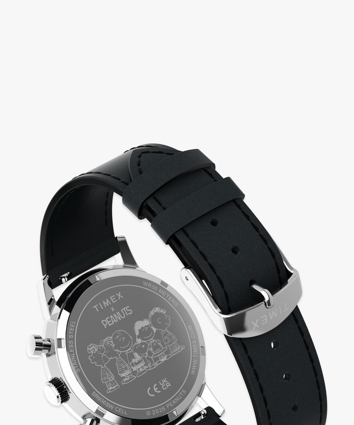 타이맥스(TIMEX) 타이맥스 x 피너츠 멀린 조 쿨 남자가죽시계 40mm