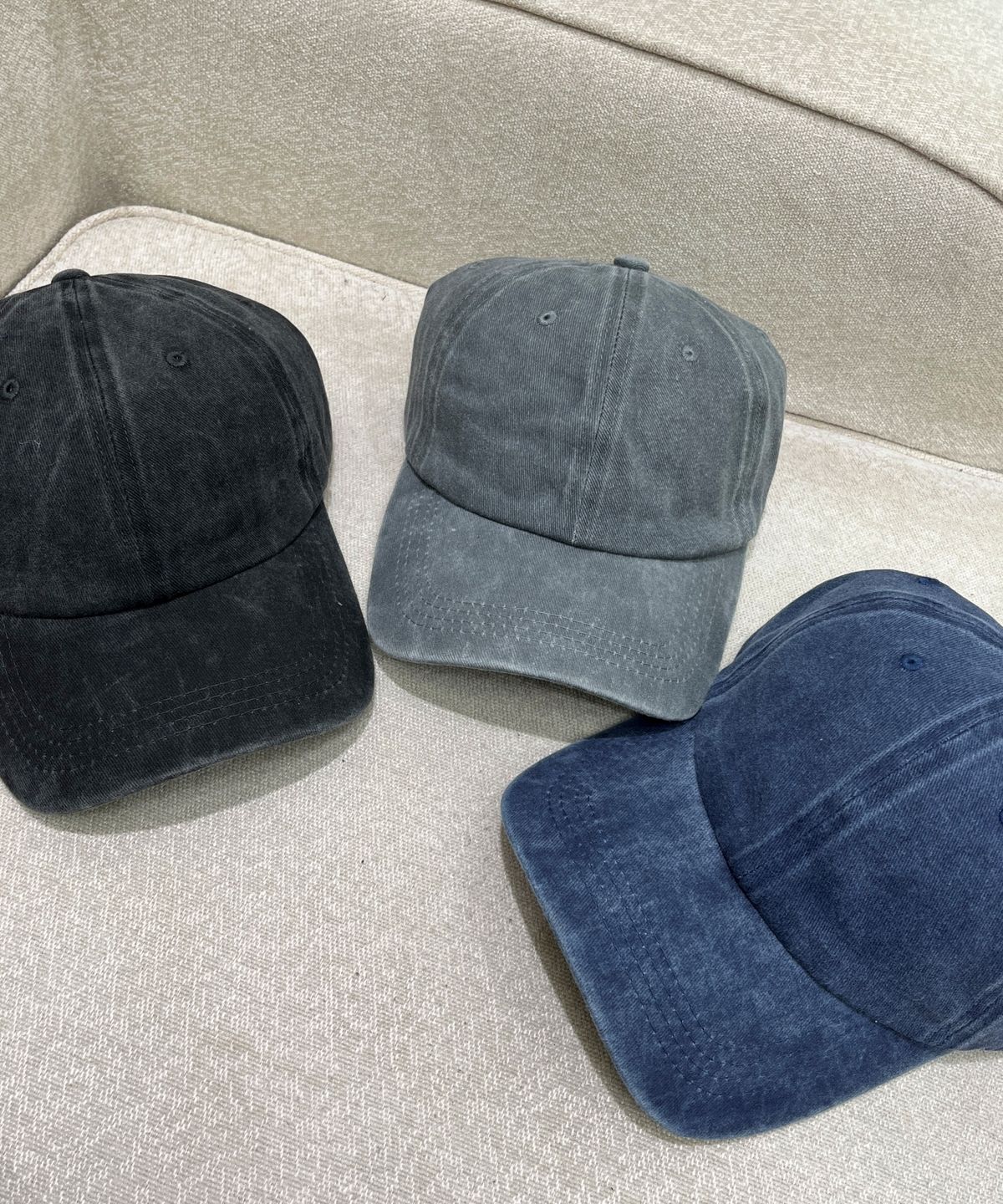심플리 스타일드(SIMPLY STYLED) 피그먼트 다잉 남녀공용 볼캡