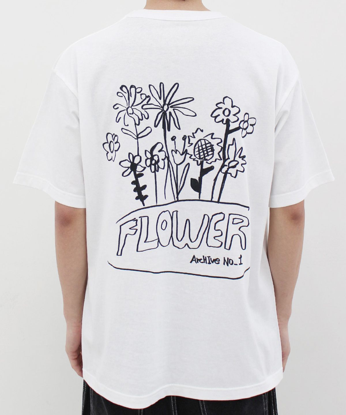 험블아카이브(HUMBLE ARCHIVE) Archive07 Flower List 반팔 티셔츠