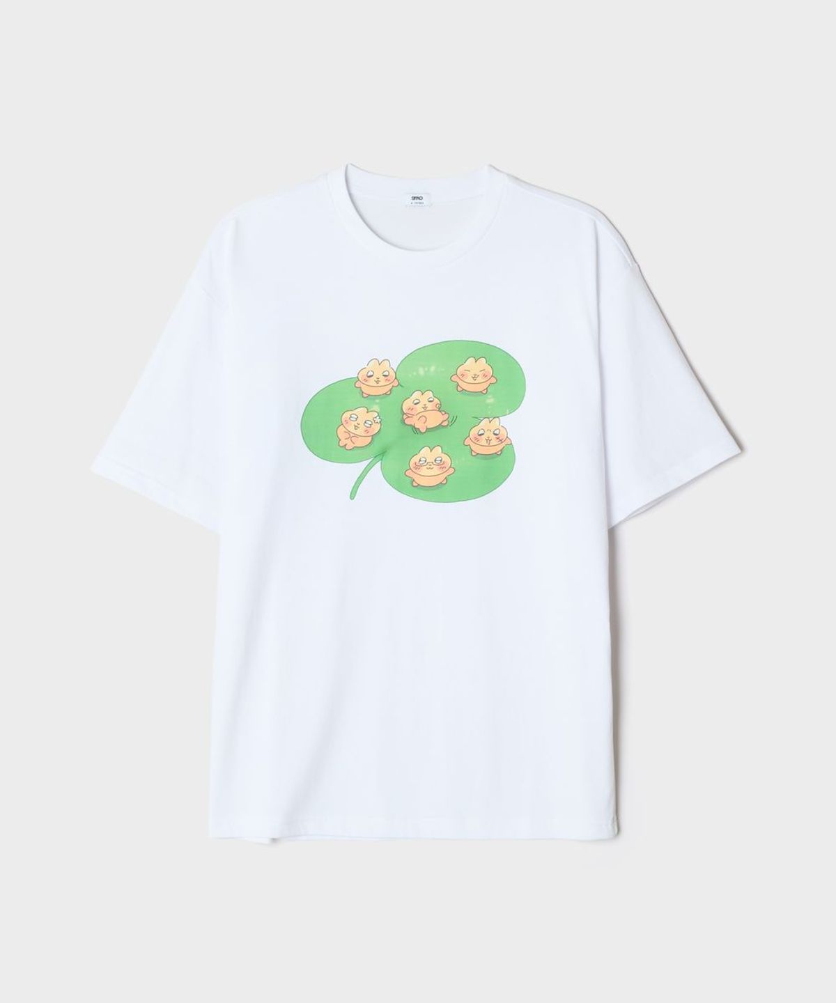 스파오(SPAO) [찌그러진 누룽쥐] 반팔 티셔츠(Green)_SPRLG37U26