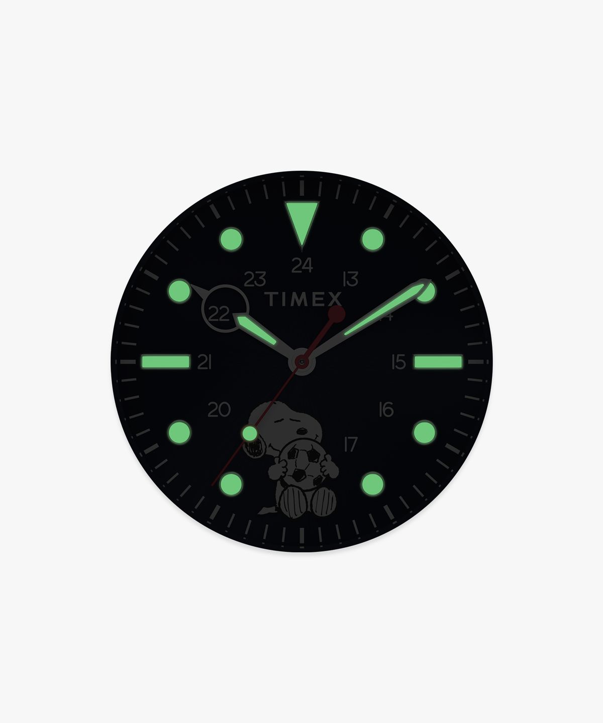 타이맥스(TIMEX) 타이맥스 x 피너츠 네비 사커 블루다이얼 메탈시계 41mm