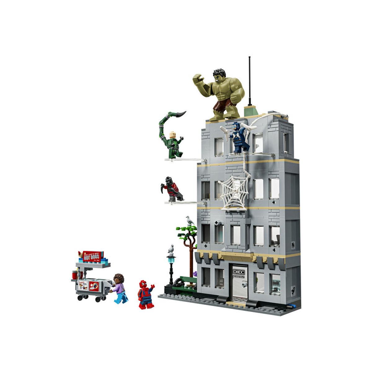 레고(LEGO) 레고 슈퍼히어로 76350 마블 스파이더맨 대 헐크의 전투 [레고공식]
