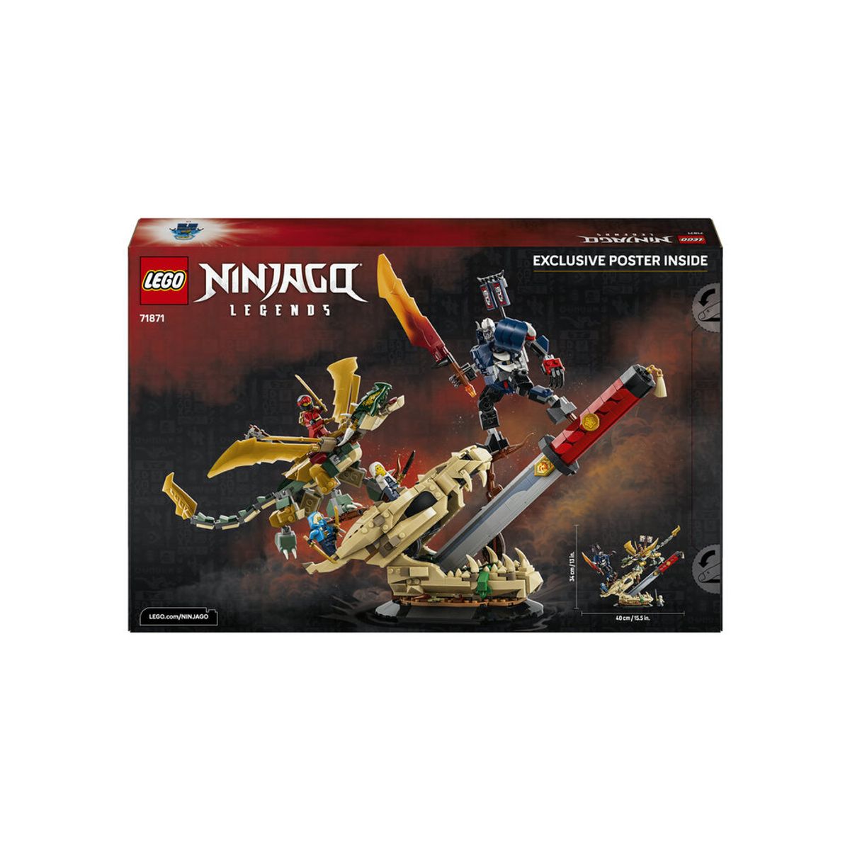 레고(LEGO) 레고 닌자고 71871 드래곤 블레이드 전투 [레고공식]