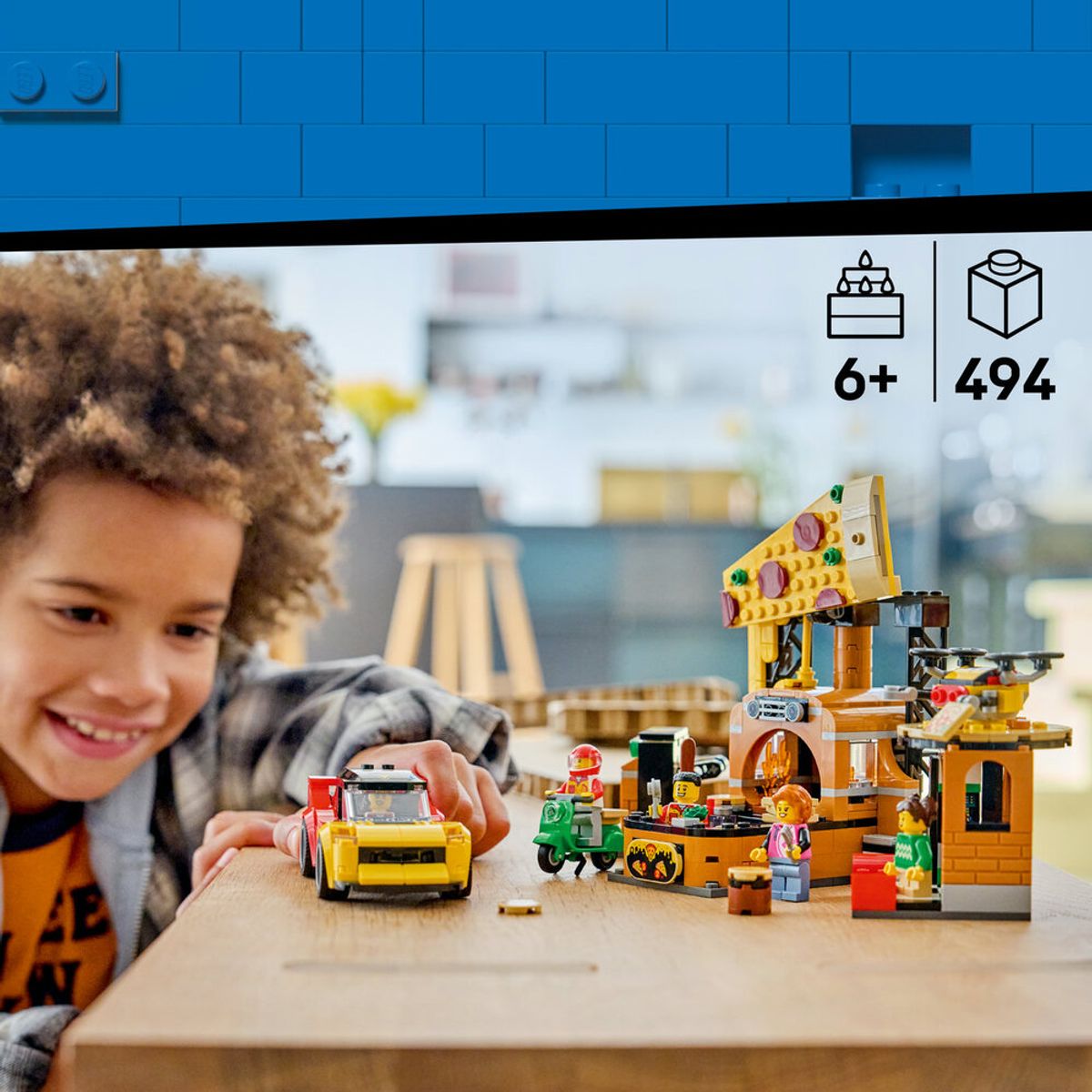 레고(LEGO) 레고 시티 60496 온갖 운송수단의 피자 배달 [레고공식]