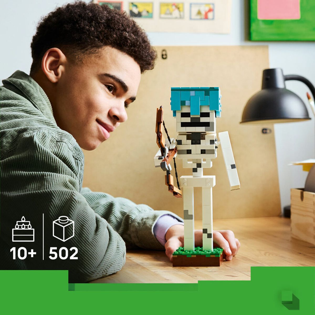 레고(LEGO) 레고 마인크래프트 21594 스켈레톤 [레고공식]
