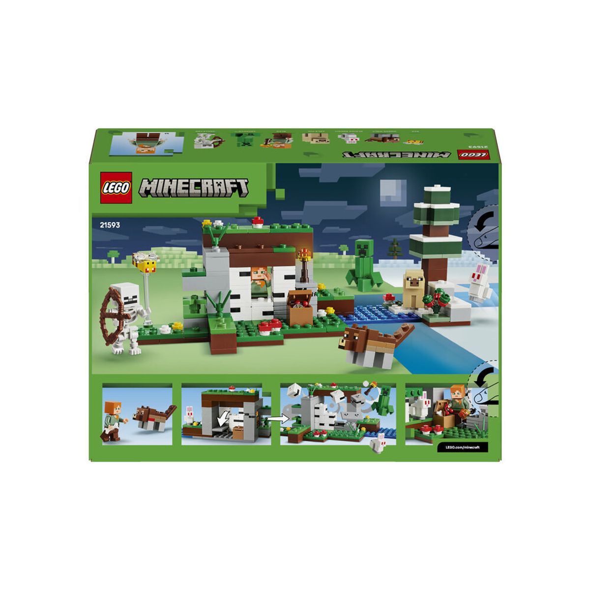 레고(LEGO) 레고 마인크래프트 21593 첫째날 밤의 모험 [레고공식]