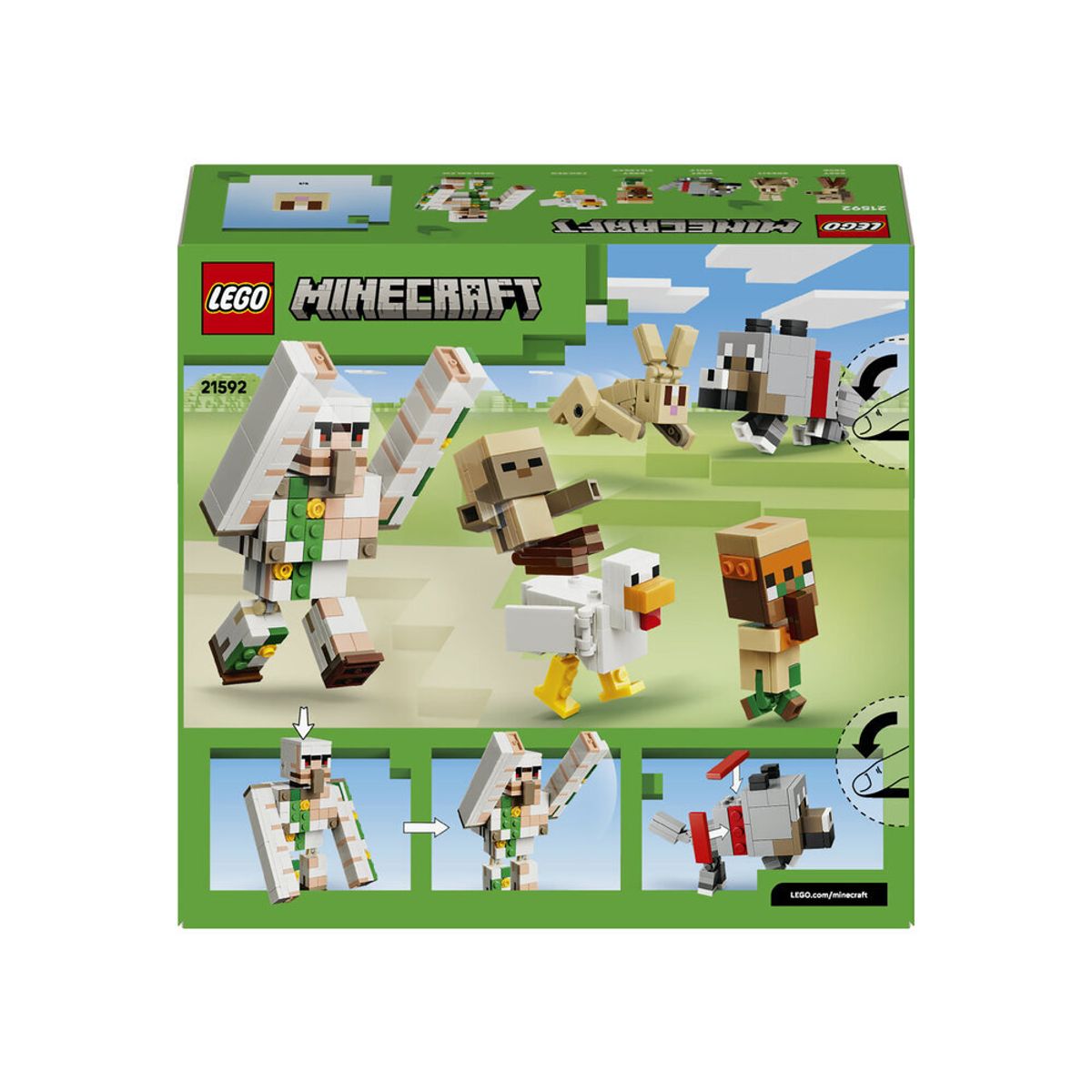 레고(LEGO) 레고 마인크래프트 21592 치킨 조키 사막 공격 [레고공식]