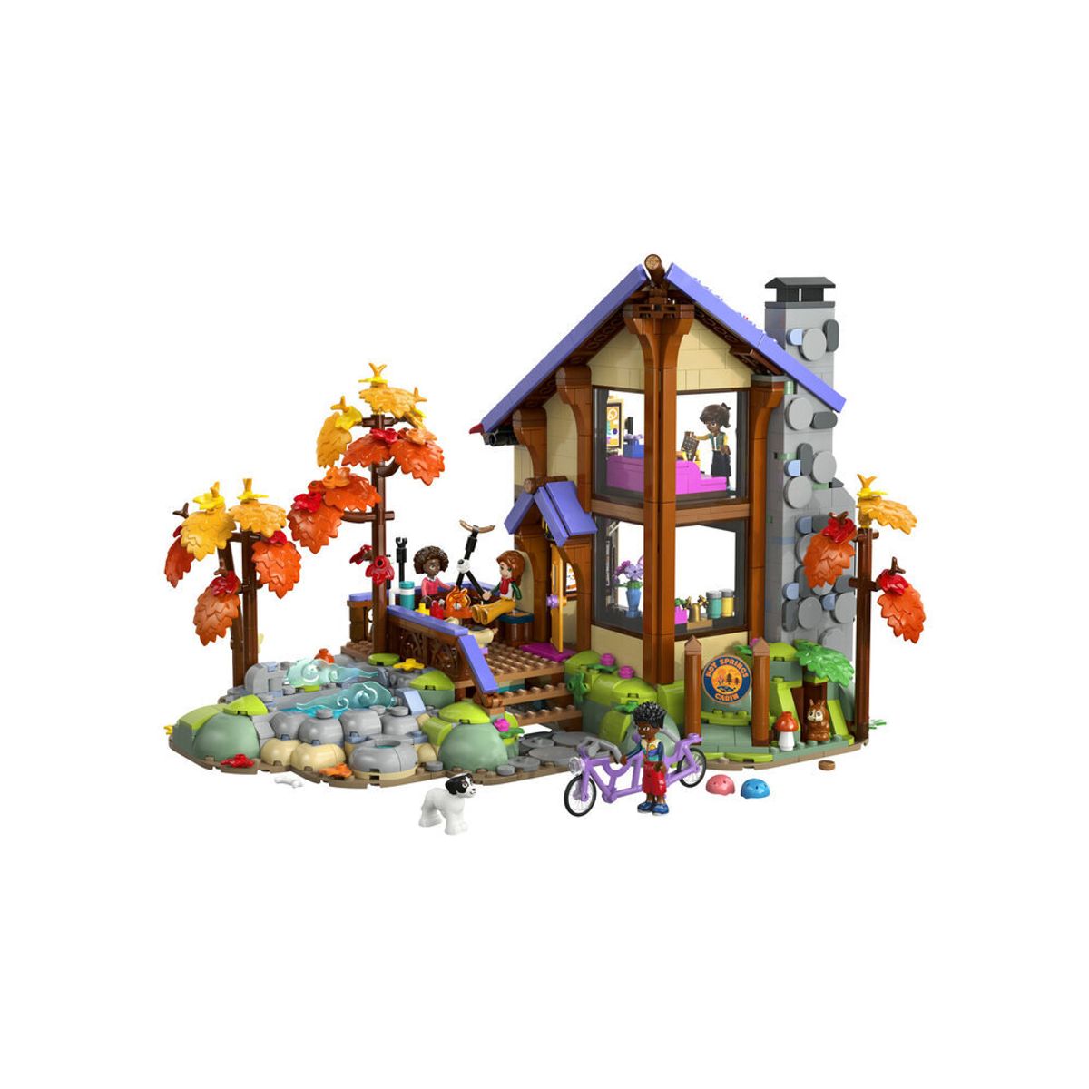 레고(LEGO) 레고 프렌즈 42705 아늑한 가을의 숲속 오두막 [레고공식]
