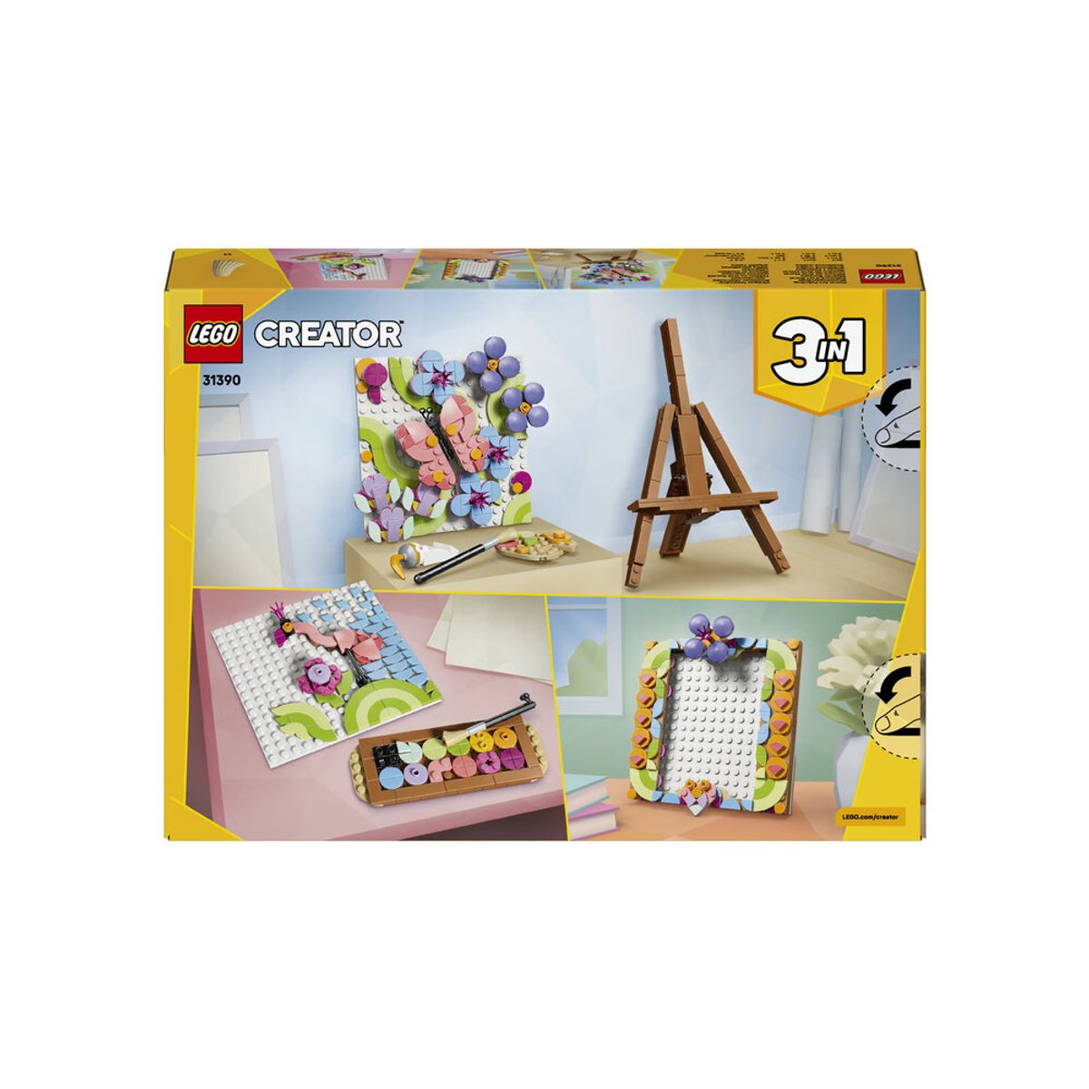 레고(LEGO) 레고 크리에이터 3-in-1 31390 플라워 아트 데코 그림 [레고공식]