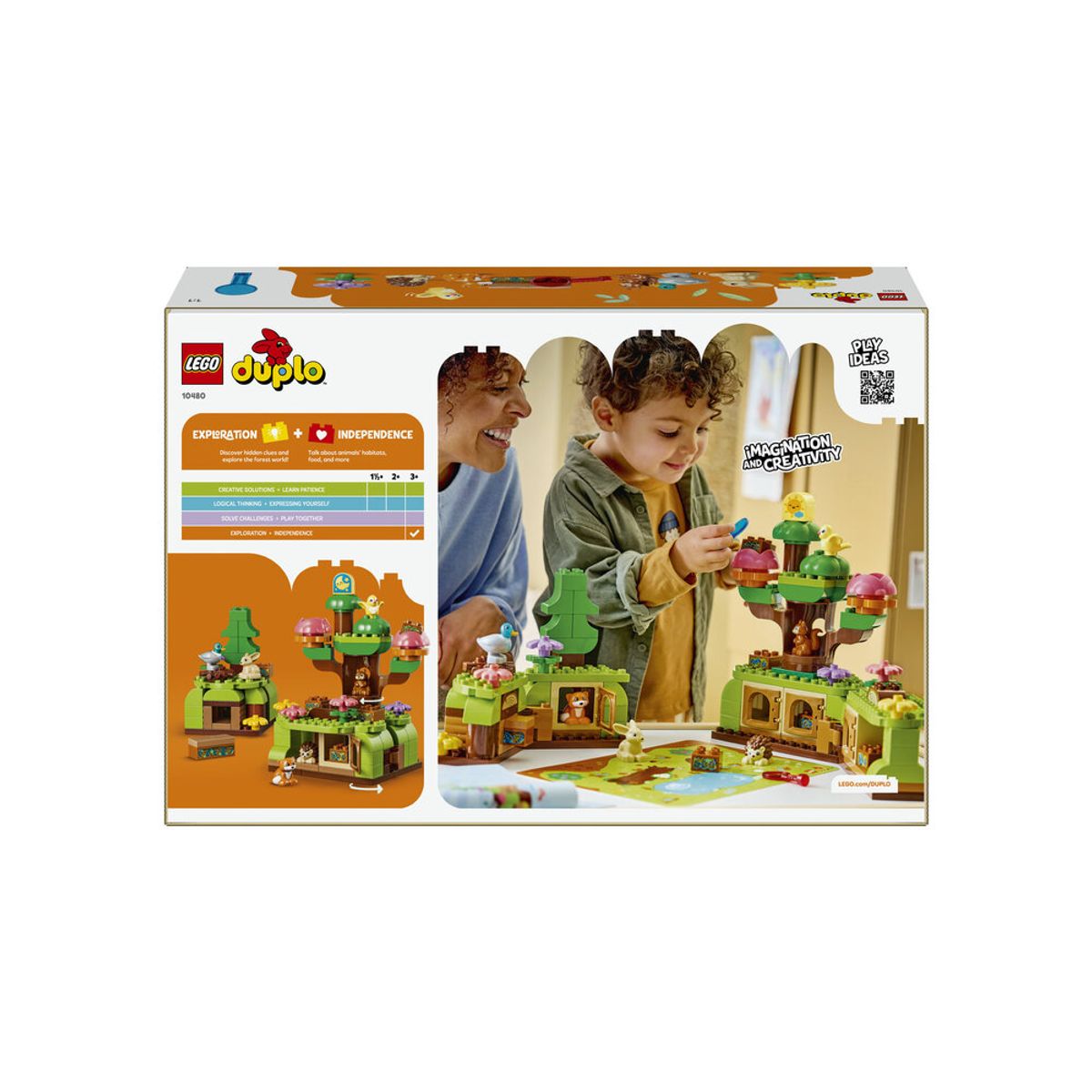 레고(LEGO) 레고 듀플로 10480 야생동물들이 가득한 탐험의 숲 [레고공식]