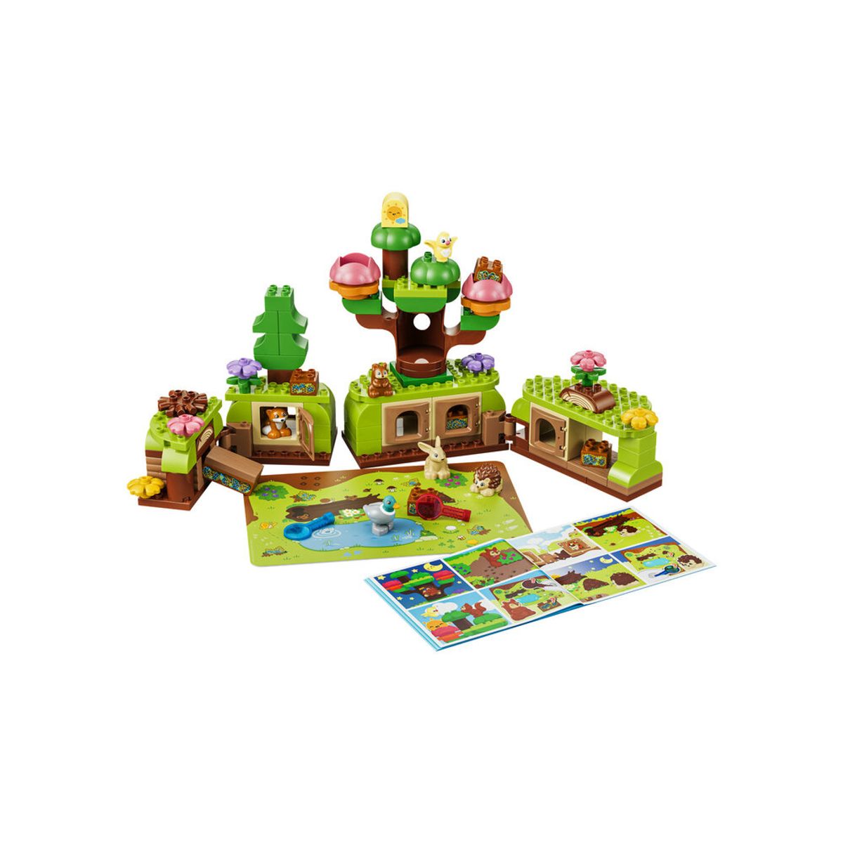 레고(LEGO) 레고 듀플로 10480 야생동물들이 가득한 탐험의 숲 [레고공식]