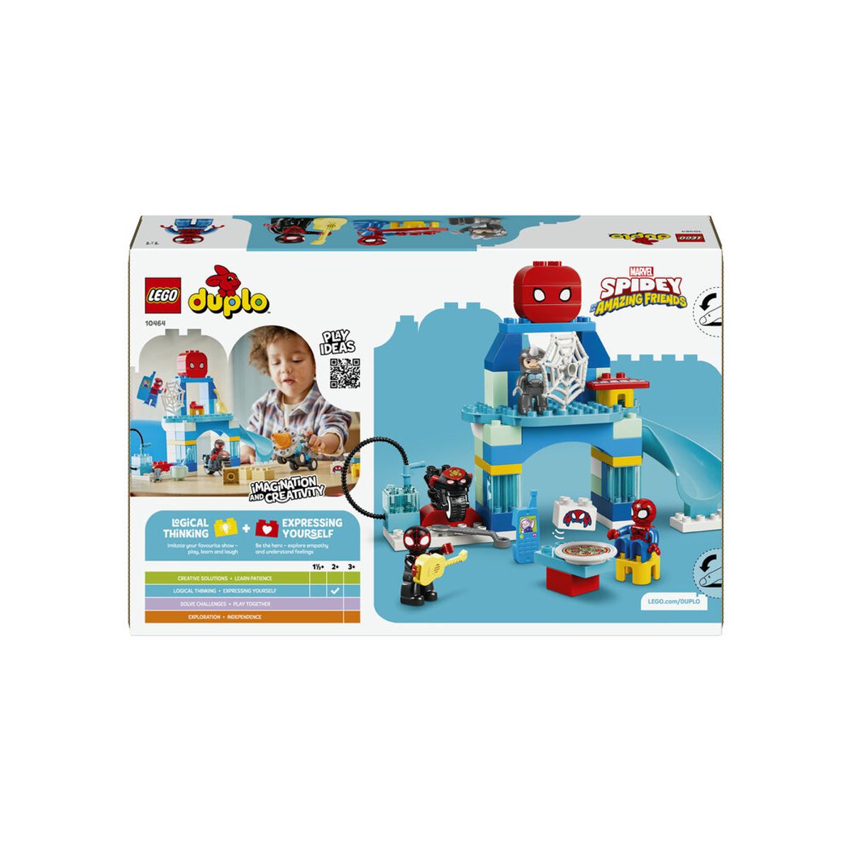 레고(LEGO) 레고 듀플로 10464 팀 스파이디 거미줄 본부 [레고공식]