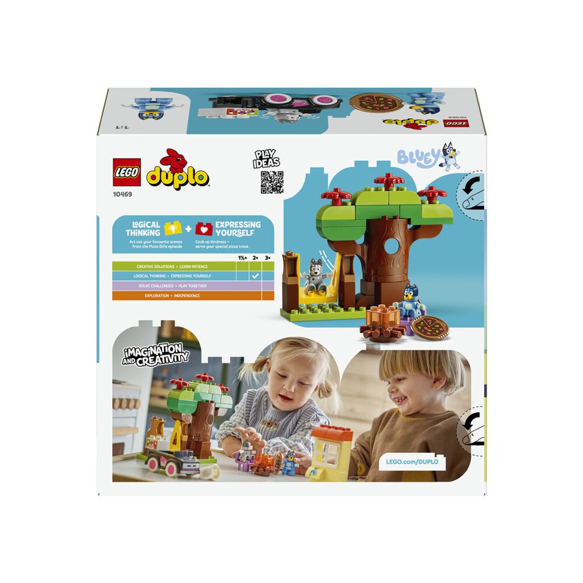 레고(LEGO) 레고 듀플로 10469 피자 소녀와 머핀과 블루이 [레고공식]