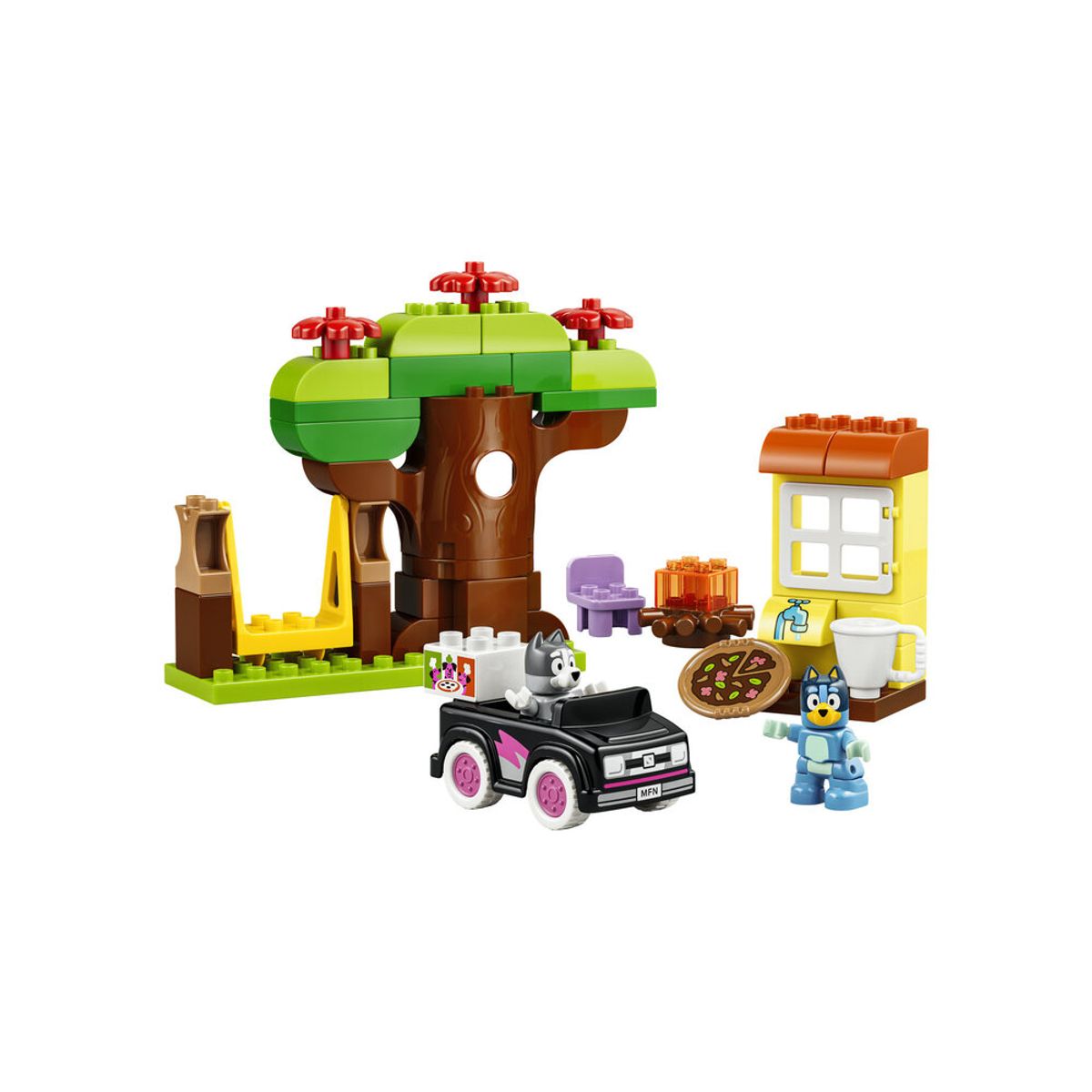 레고(LEGO) 레고 듀플로 10469 피자 소녀와 머핀과 블루이 [레고공식]