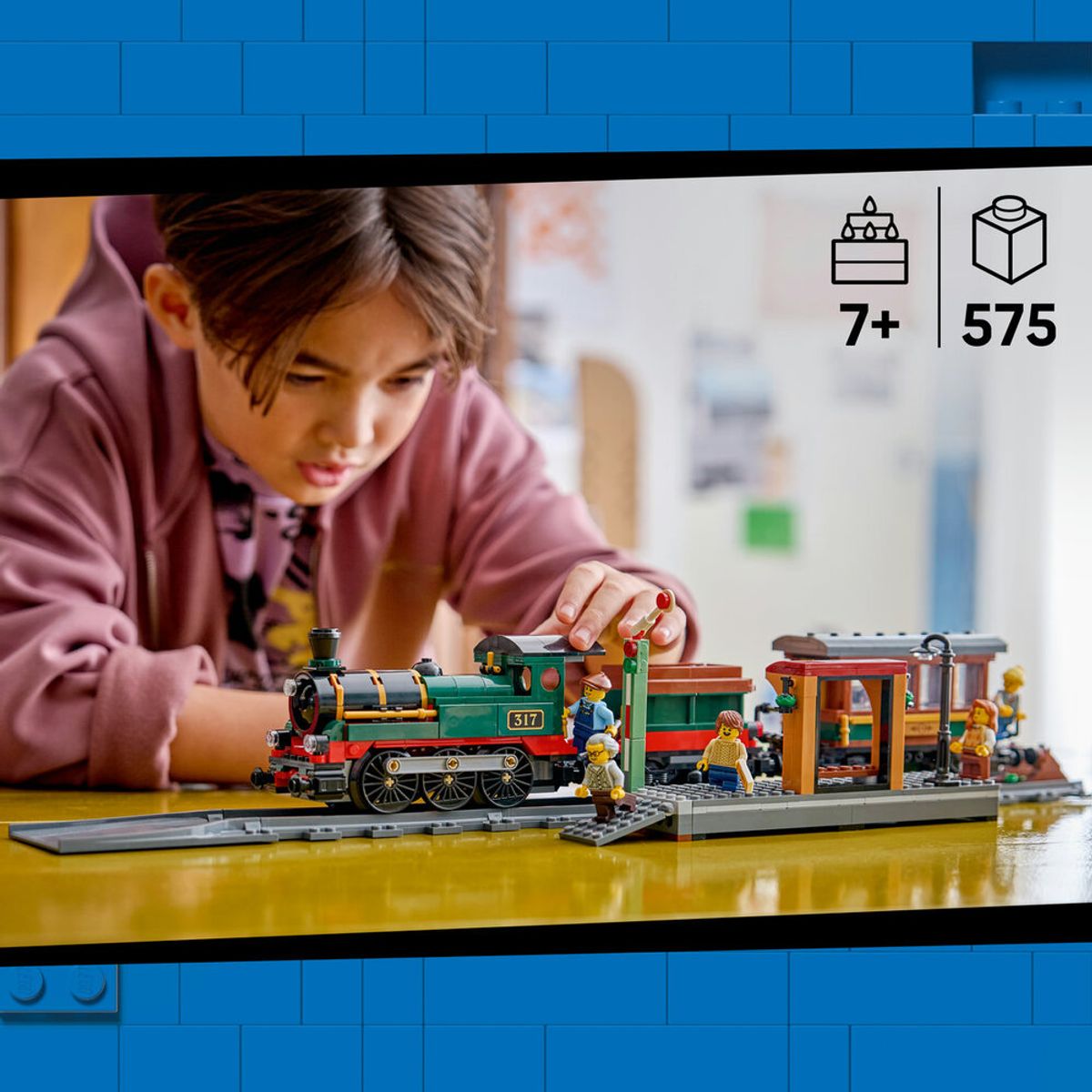 레고(LEGO) 레고 시티 60511 빈티지 증기기관차 [레고공식]