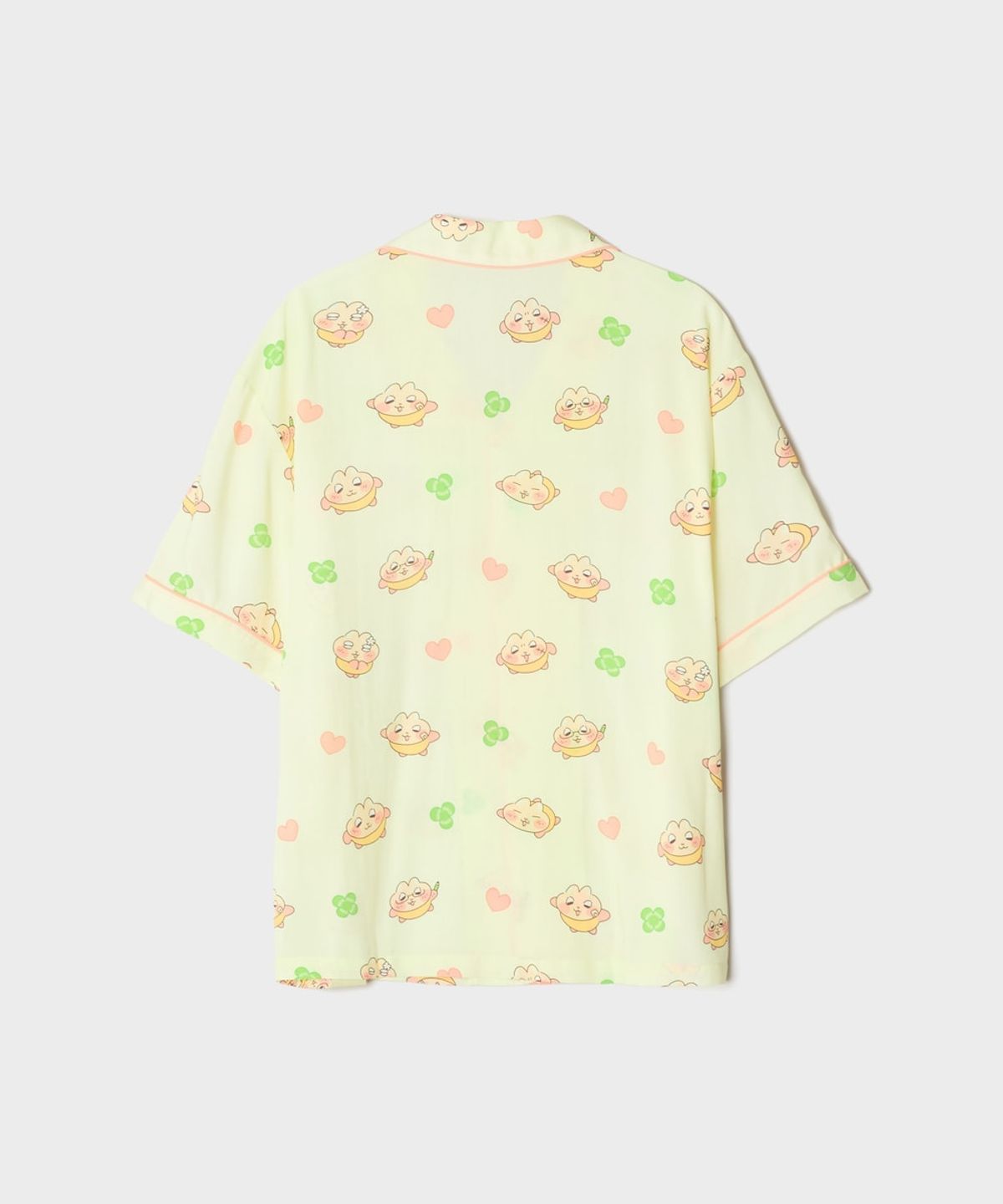 스파오(SPAO) [찌그러진 누룽쥐] 반팔 파자마(Yellow)_SPPPG37U19